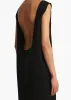 Malik Dress in Black sold by KHAITE