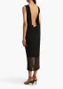 Malik Dress in Black sold by KHAITE