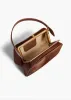 Cate Bag in Rust Haircalf sold by KHAITE