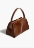 Cate Bag in Rust Haircalf sold by KHAITE