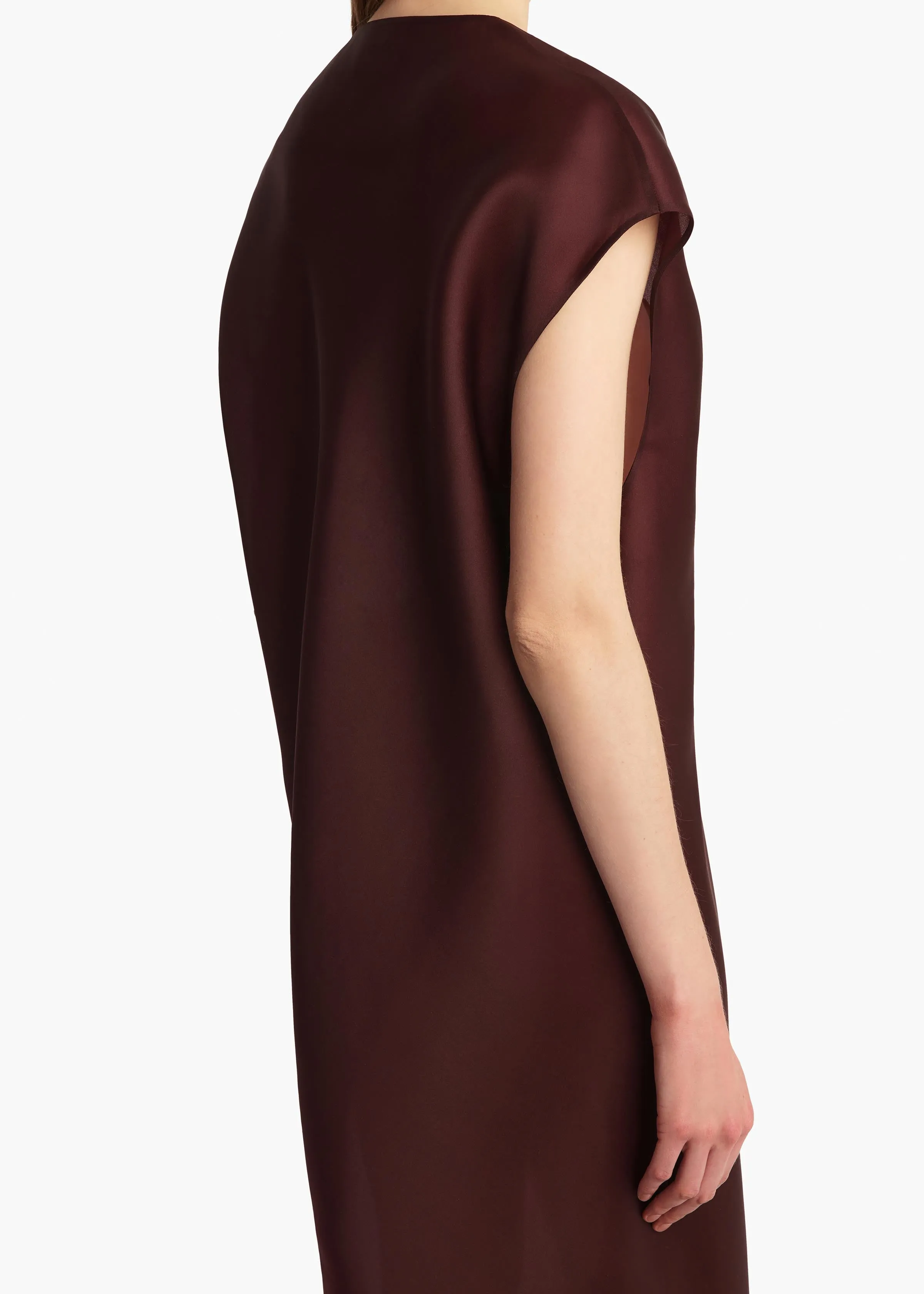 Darby Dress in Almandine sold by KHAITE product image thumbnail 5