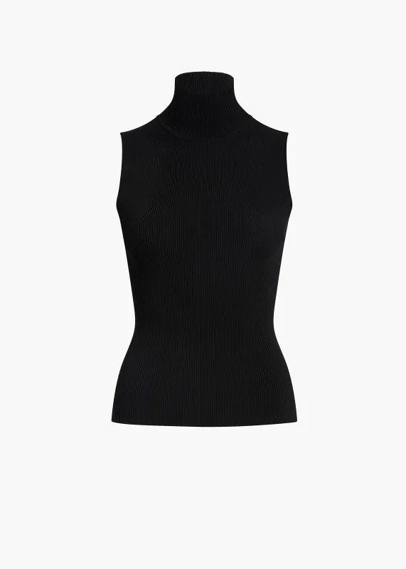 Benita Top in Black sold by KHAITE