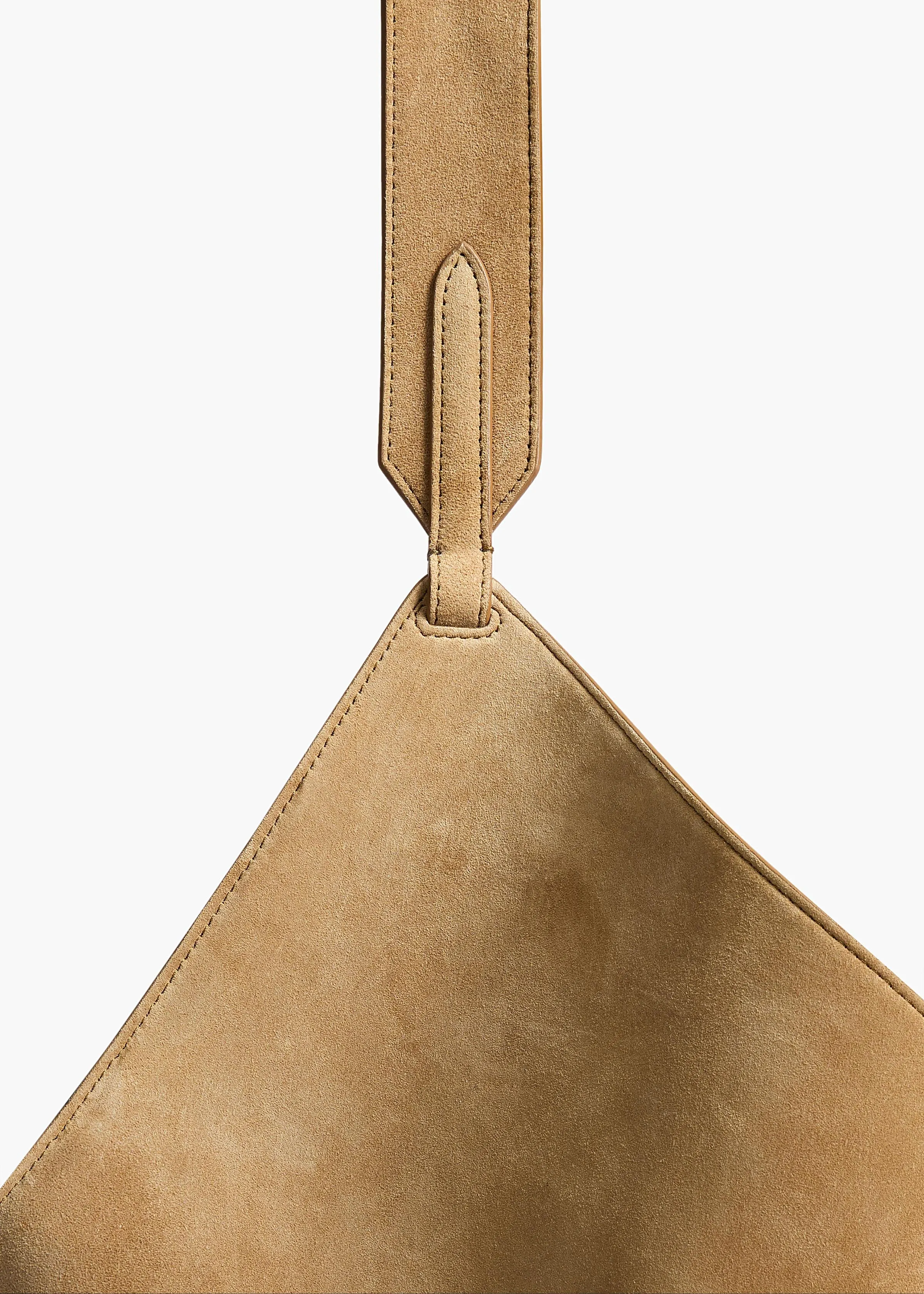 Small Lotus Tote in Mud Suede sold by KHAITE product image thumbnail 4