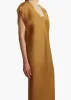 Darby Dress in Dijon sold by KHAITE