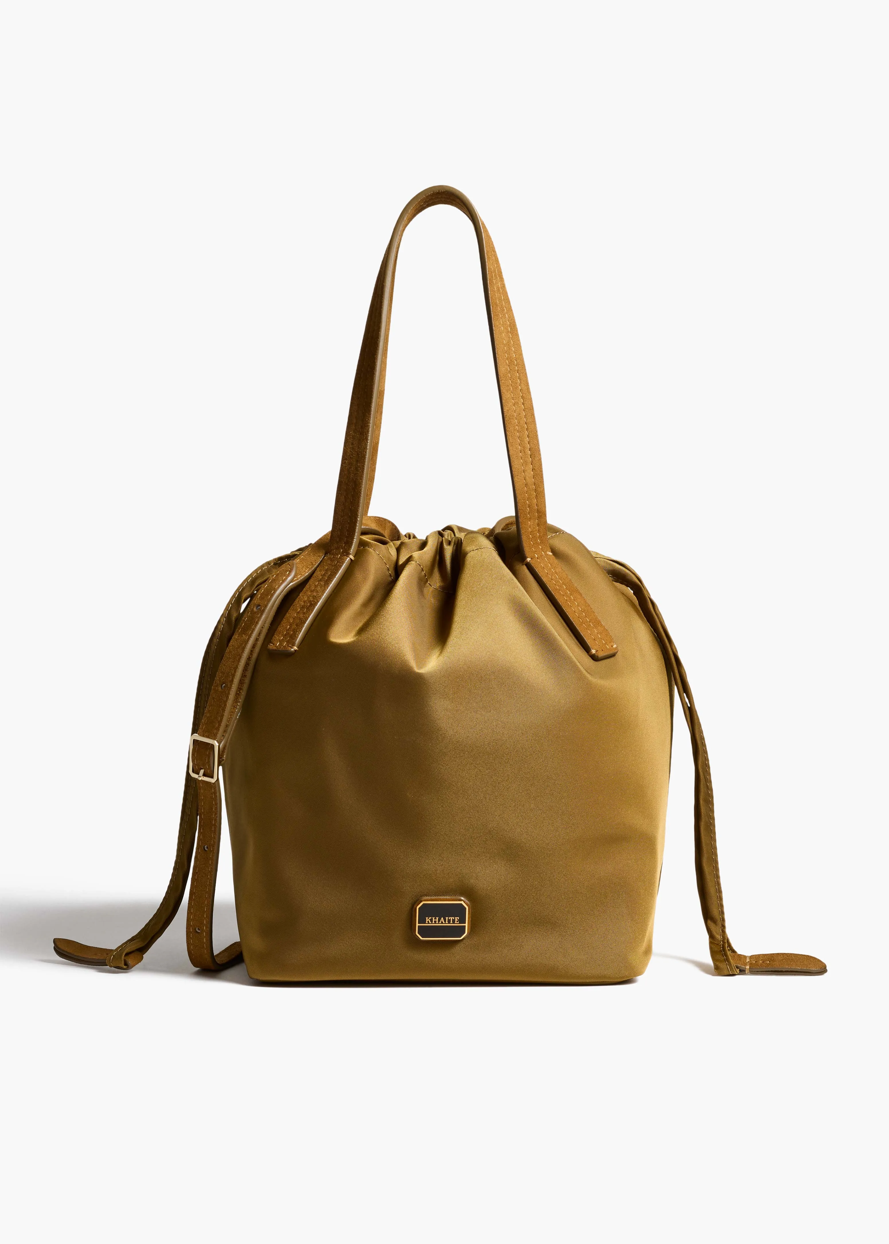 Rory Bag in Safari Nylon sold by KHAITE