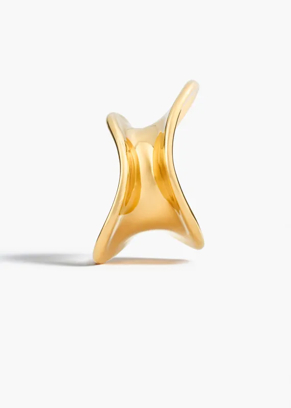 Shadow Bracelet in Gold sold by KHAITE