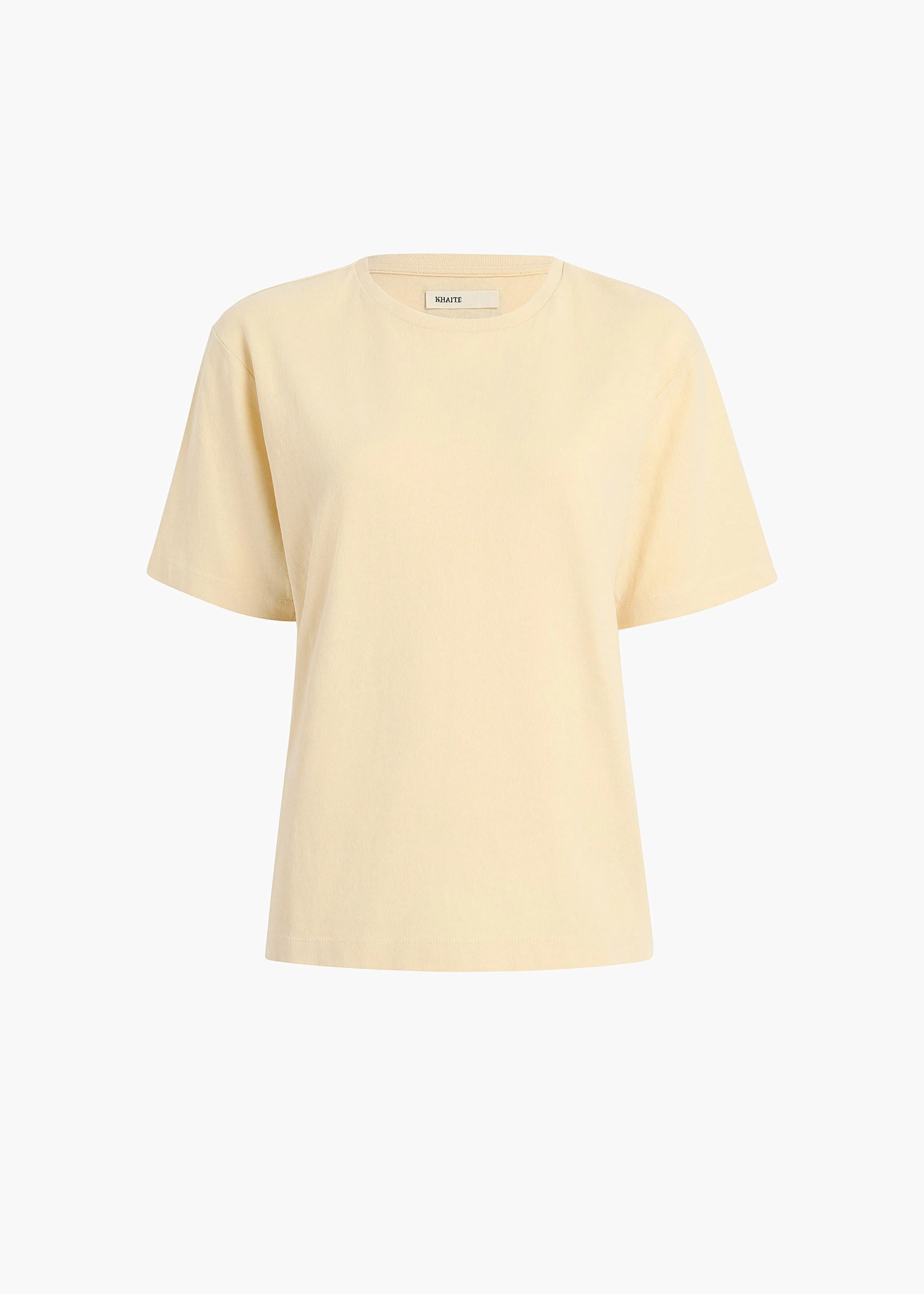 Mae T-Shirt in Custard sold by KHAITE