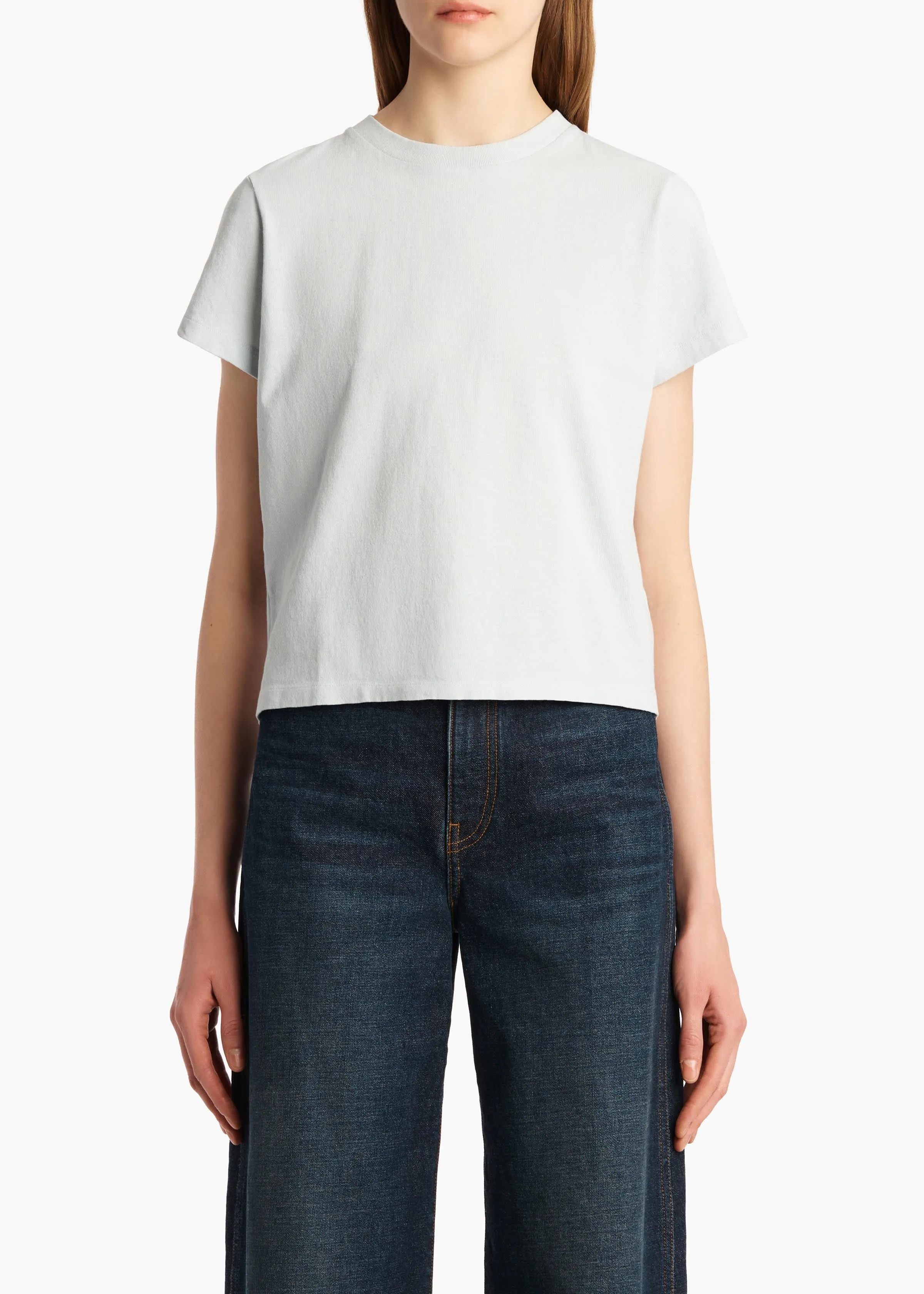 Emmylou T-Shirt in Ice Blue sold by KHAITE product image thumbnail 3