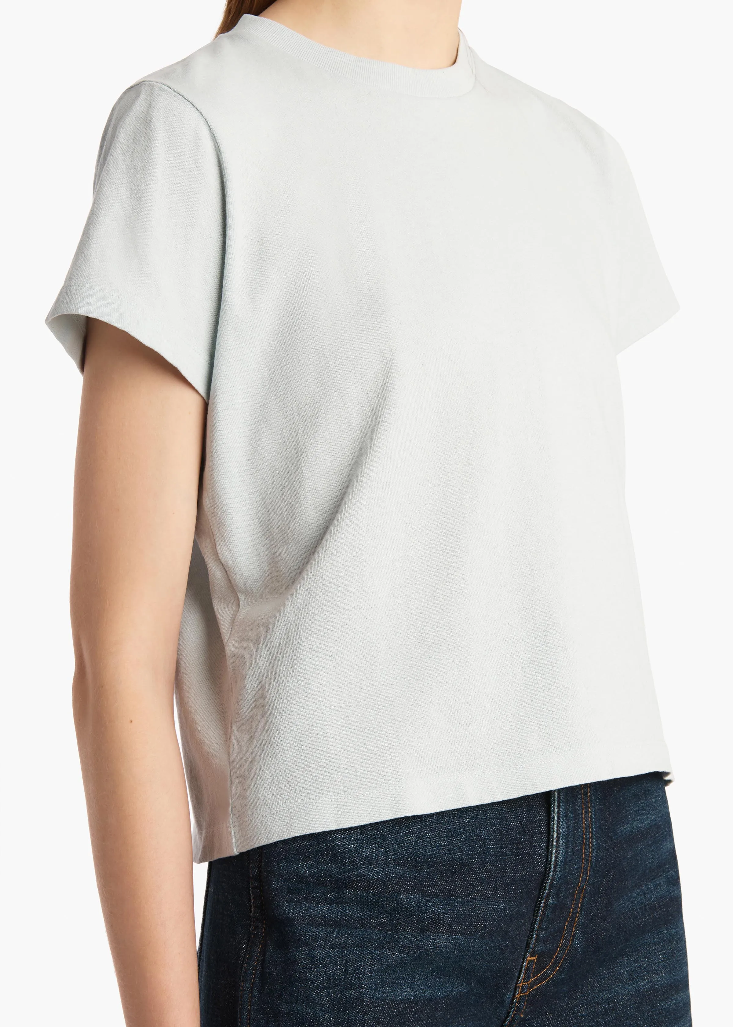 Emmylou T-Shirt in Ice Blue sold by KHAITE product image thumbnail 5