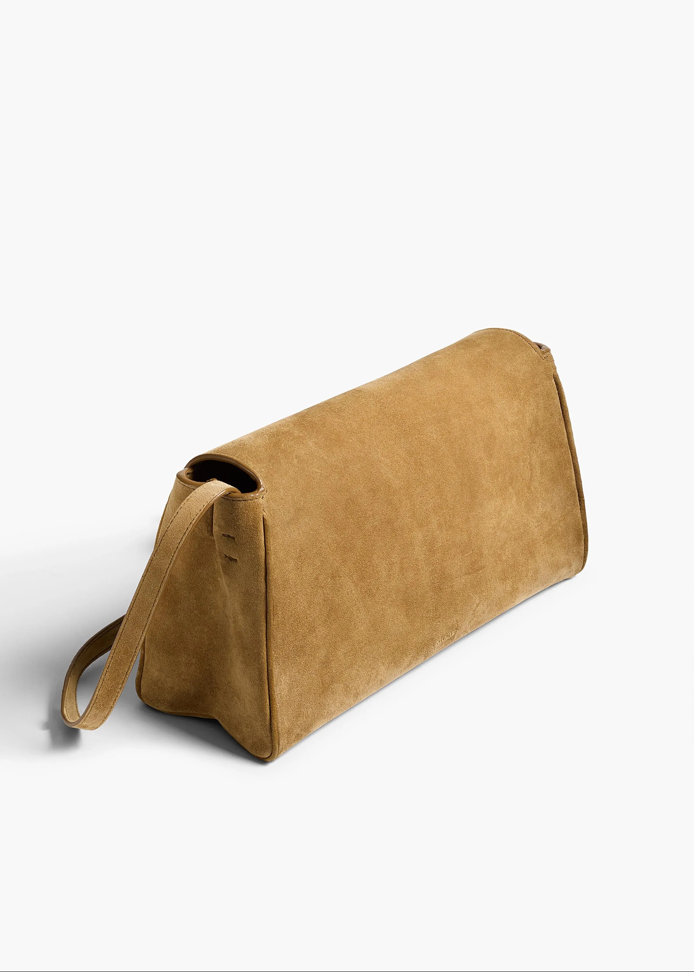 Audrey Crossbody Bag in Mud Suede sold by KHAITE product image thumbnail 2