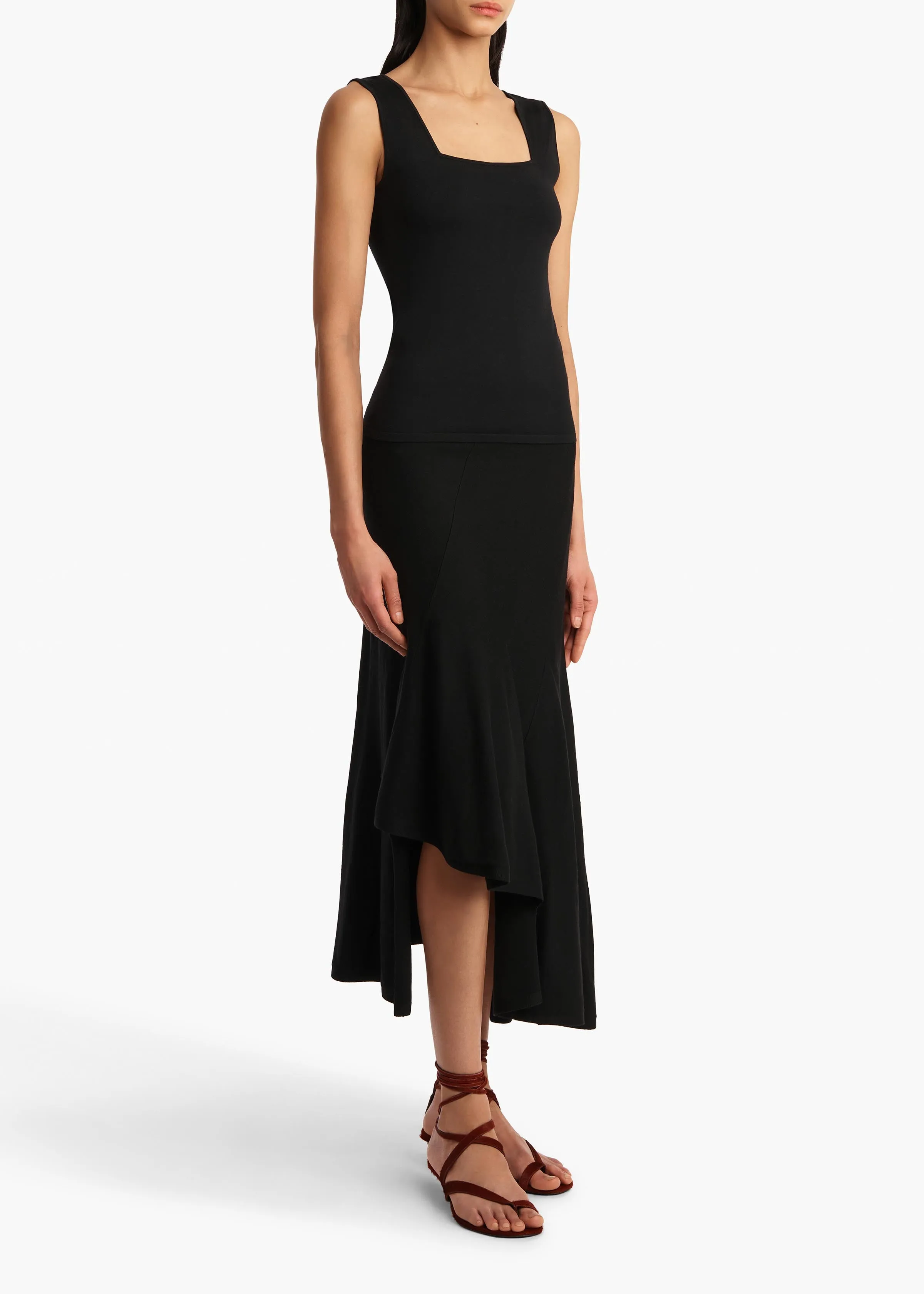 Sani Top in Black sold by KHAITE product image thumbnail 2