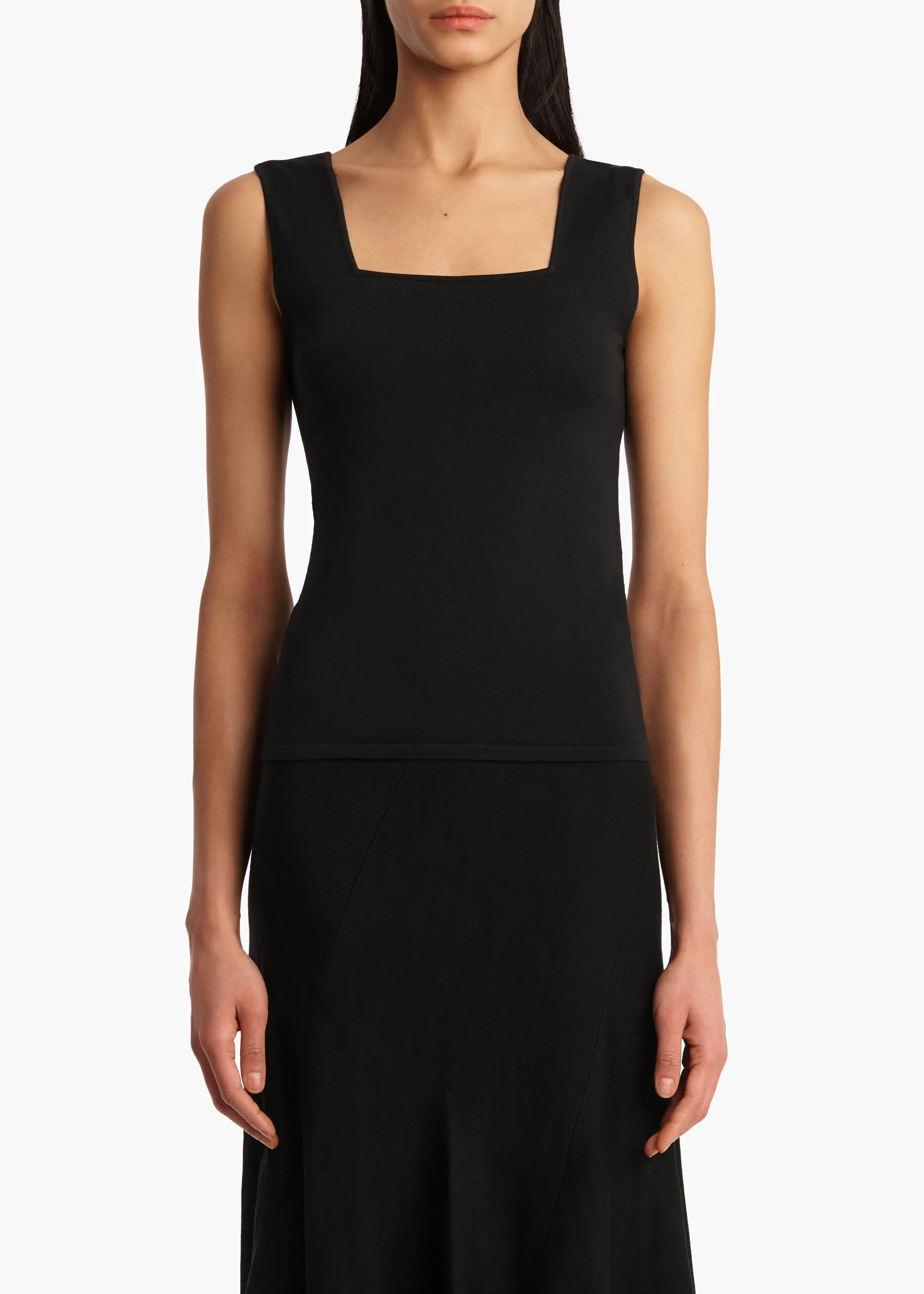 Sani Top in Black sold by KHAITE product image thumbnail 3