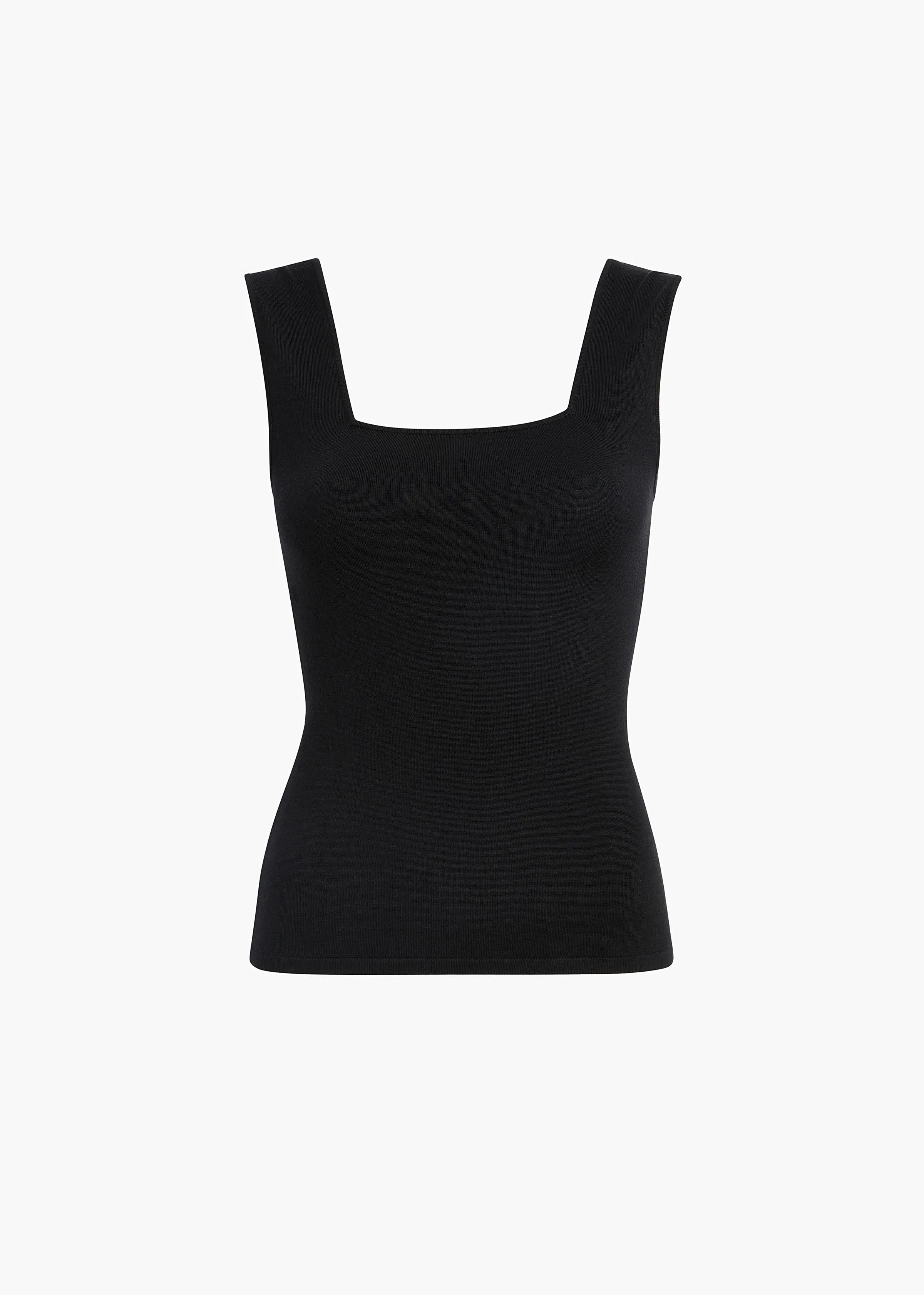 Sani Top in Black sold by KHAITE