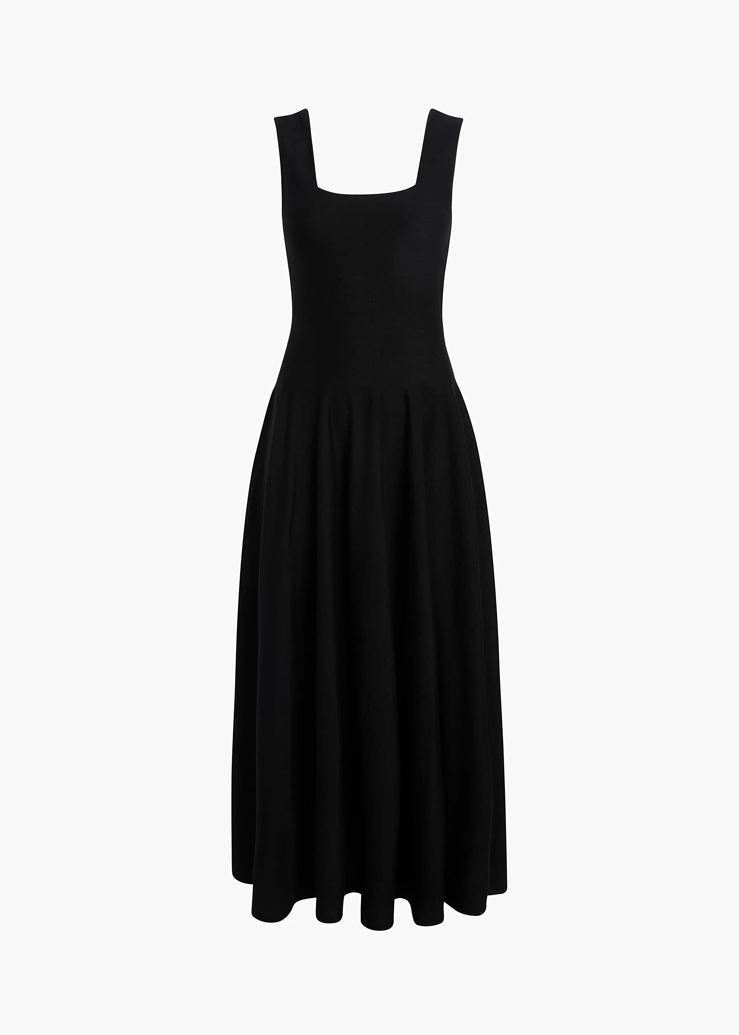 Jodie Dress in Black sold by KHAITE