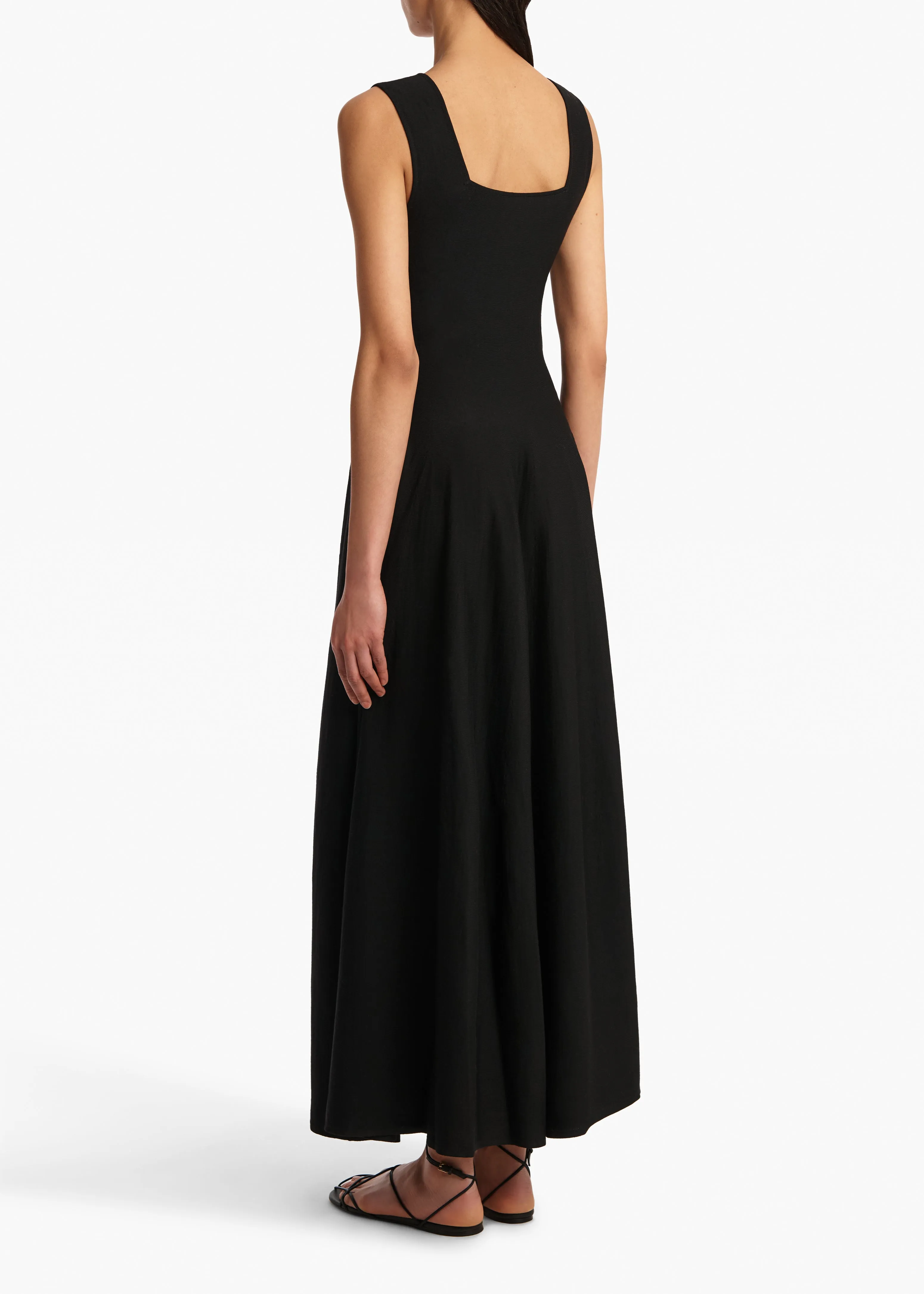 Jodie Dress in Black sold by KHAITE product image thumbnail 4