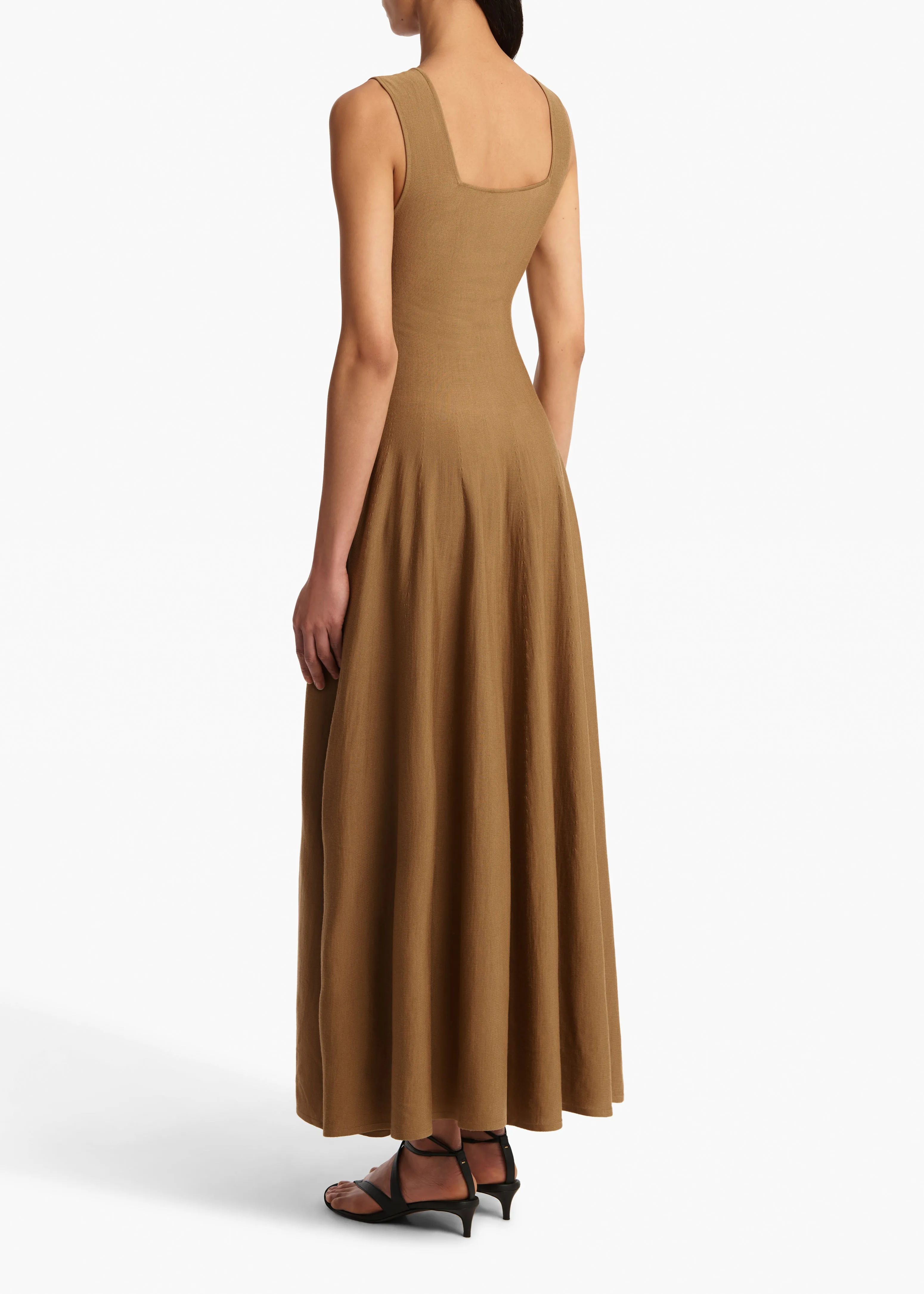 Jodie Dress in Maple sold by KHAITE product image thumbnail 4
