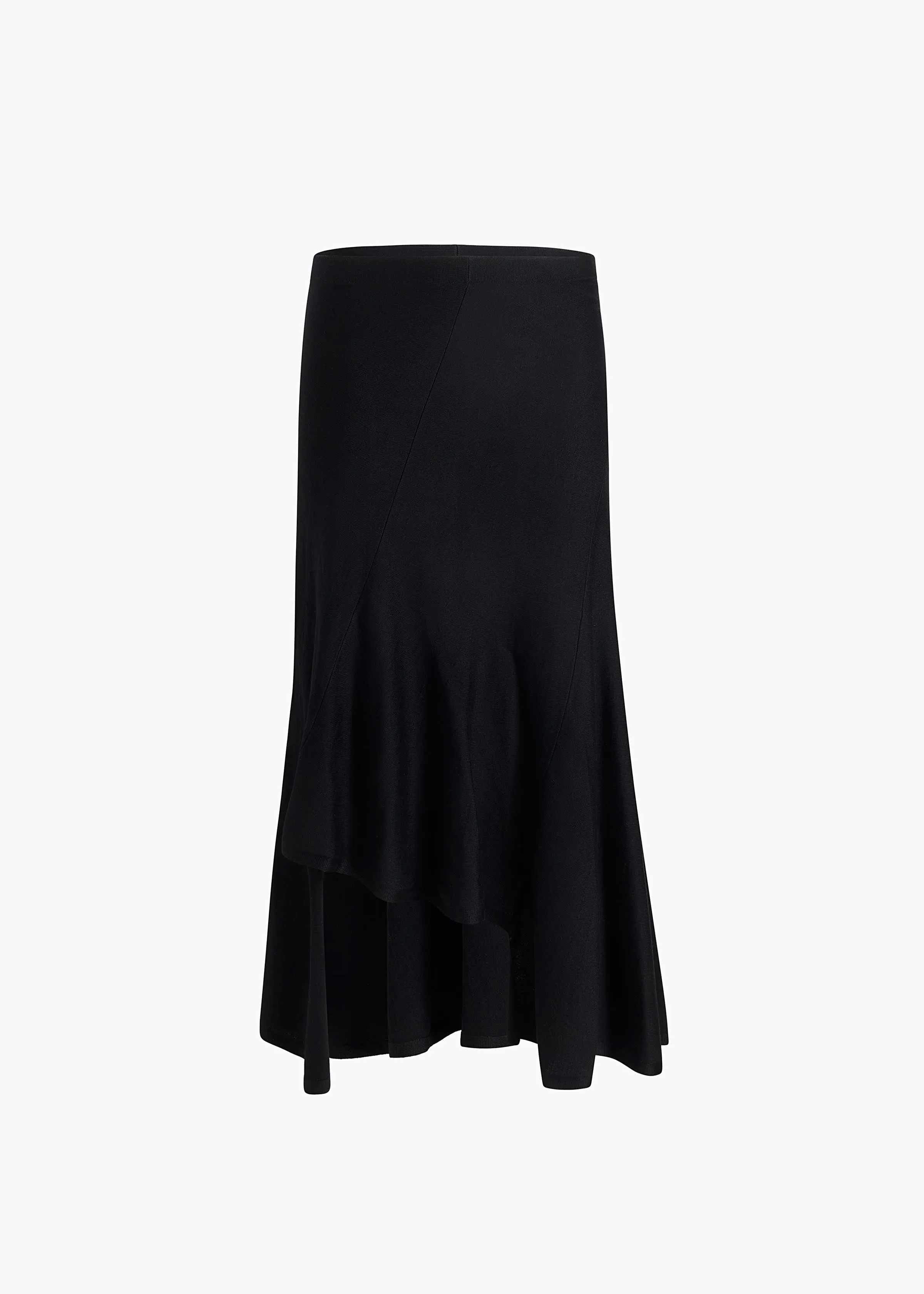 Miranda Skirt in Black sold by KHAITE