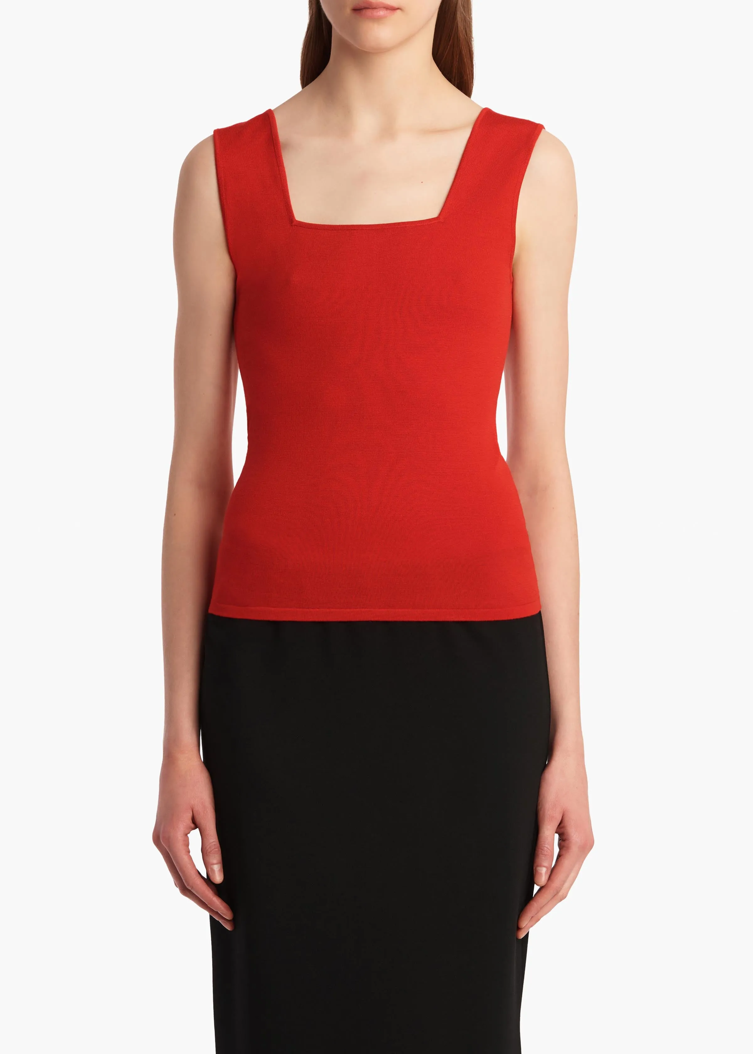 Sani Top in Fire Red sold by KHAITE product image thumbnail 3