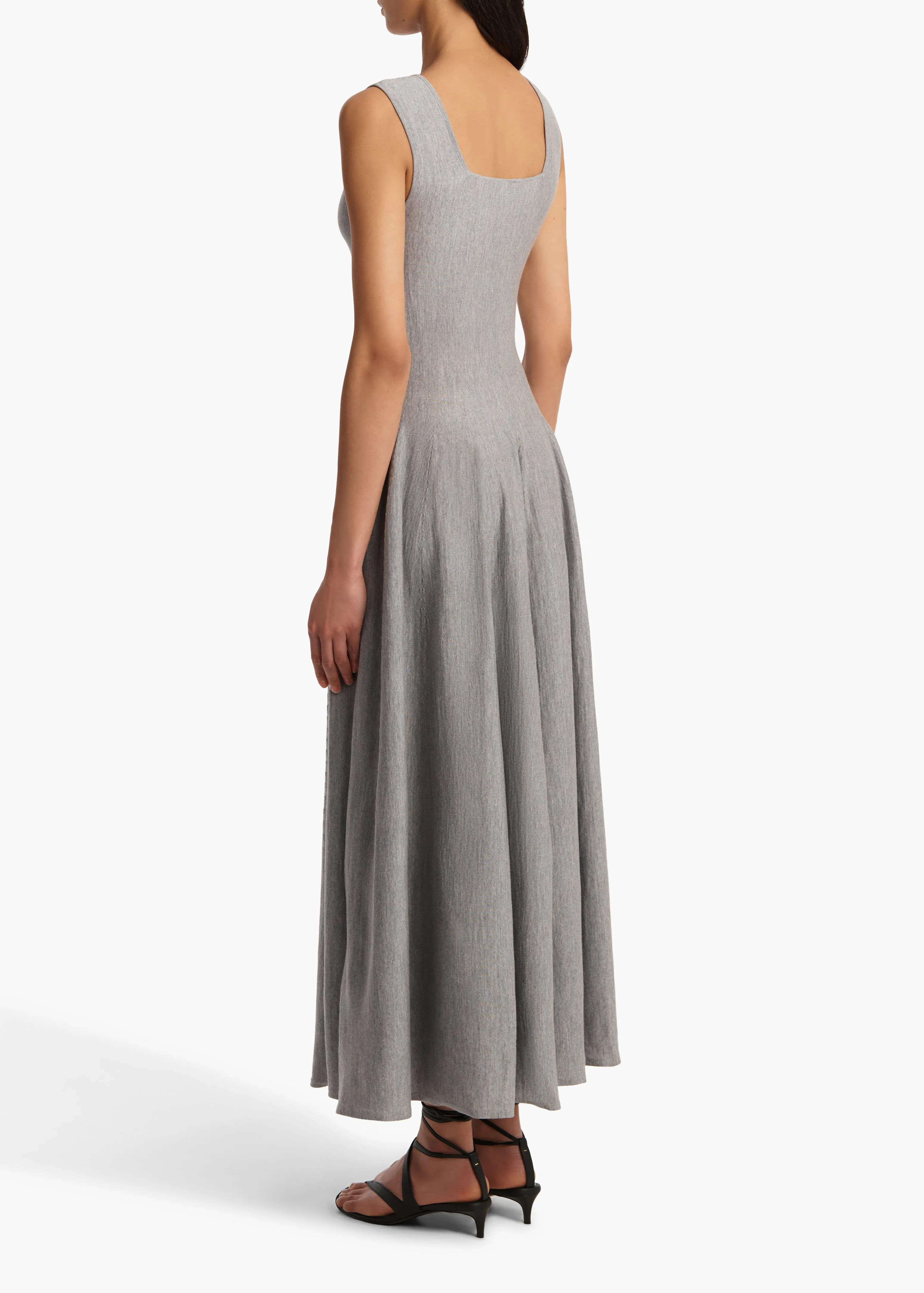 Jodie Dress in Mercury sold by KHAITE product image thumbnail 4