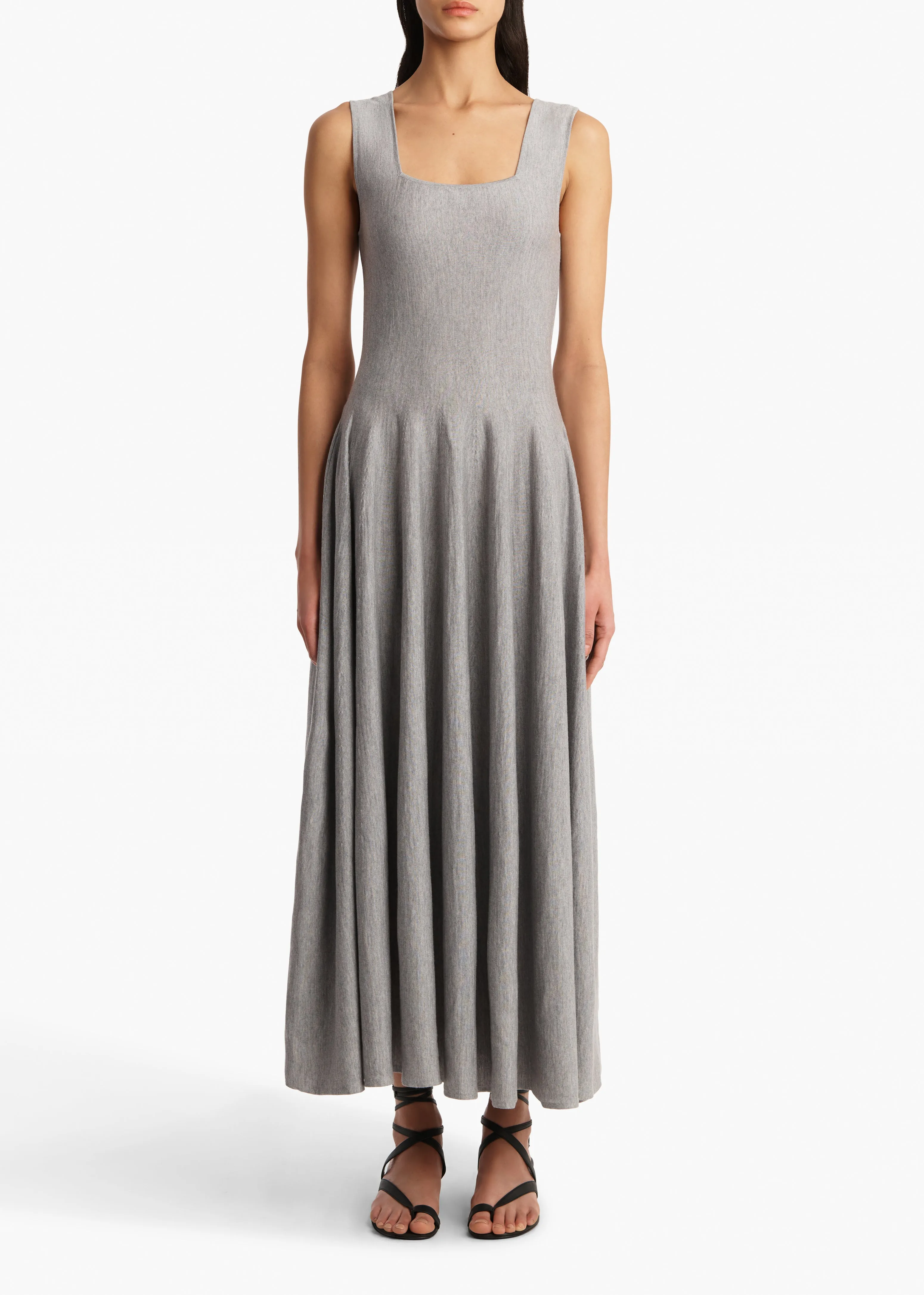 Jodie Dress in Mercury sold by KHAITE product image thumbnail 3