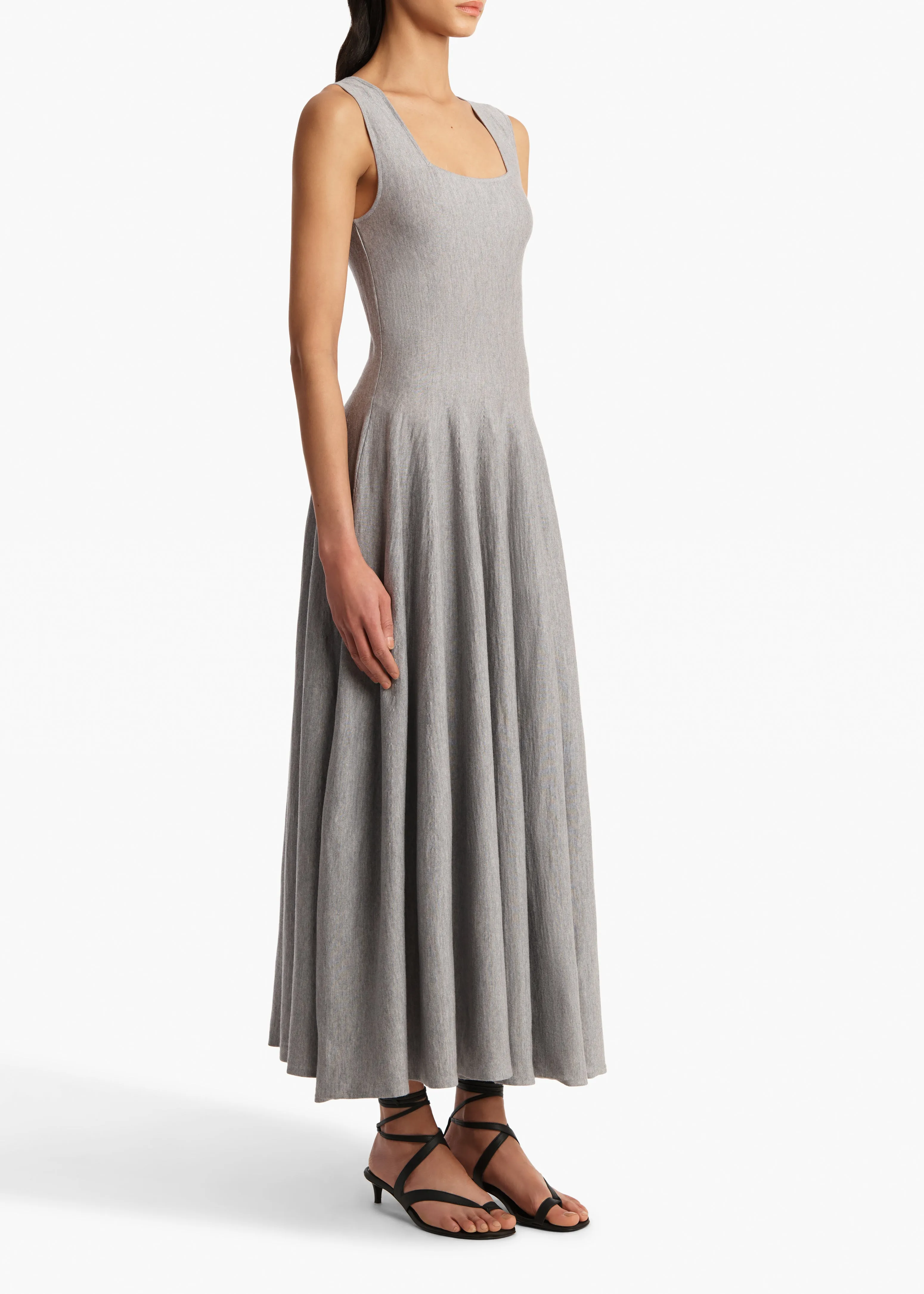 Jodie Dress in Mercury sold by KHAITE product image thumbnail 2