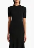 Celina Top in Black sold by KHAITE