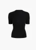 Celina Top in Black sold by KHAITE