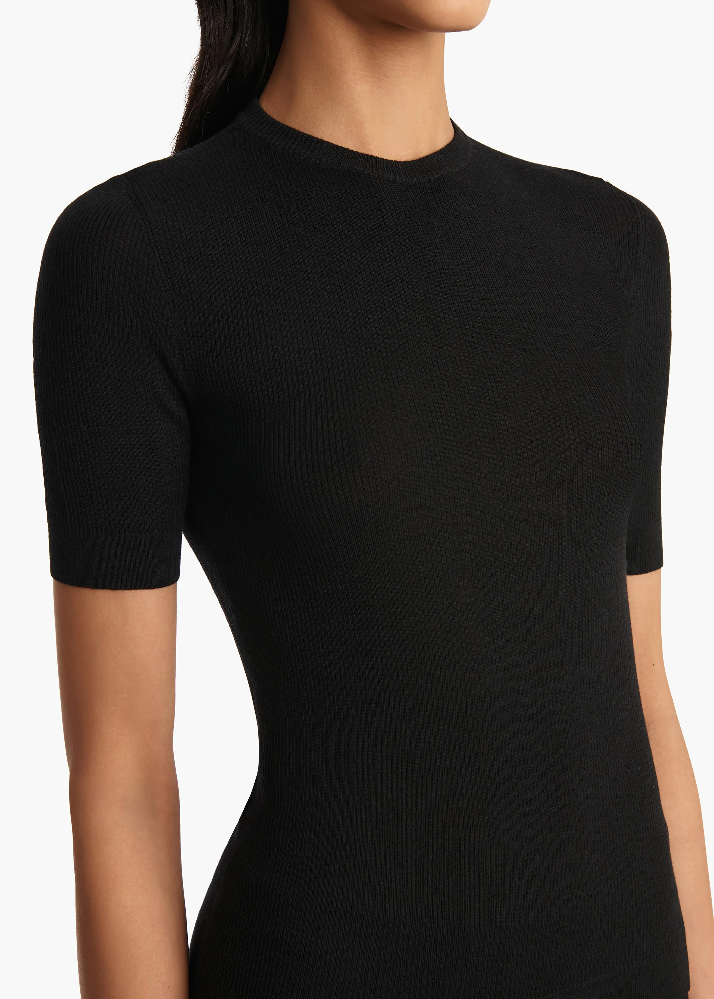Celina Top in Black sold by KHAITE product image thumbnail 5