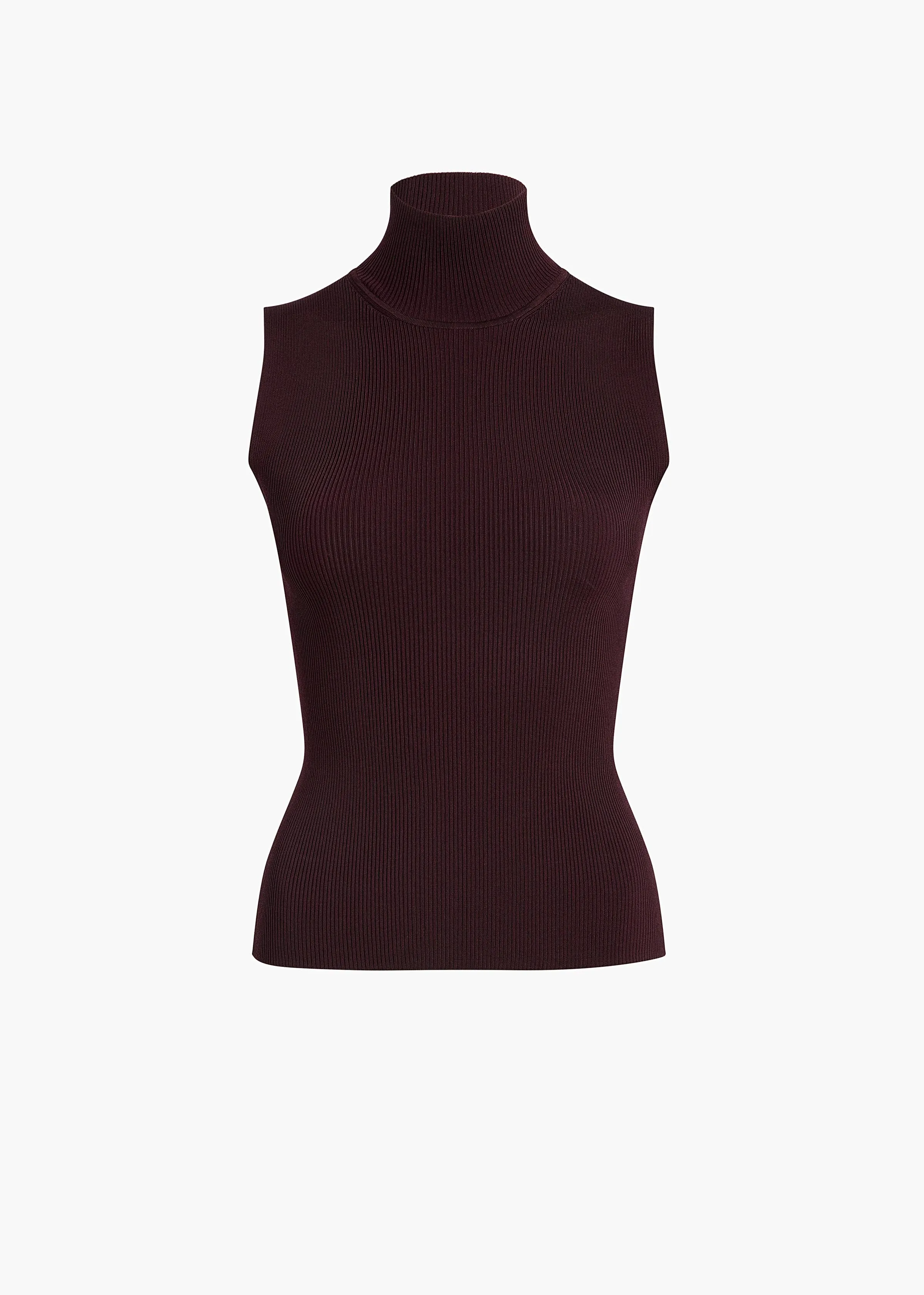 Benita Top in Almandine sold by KHAITE