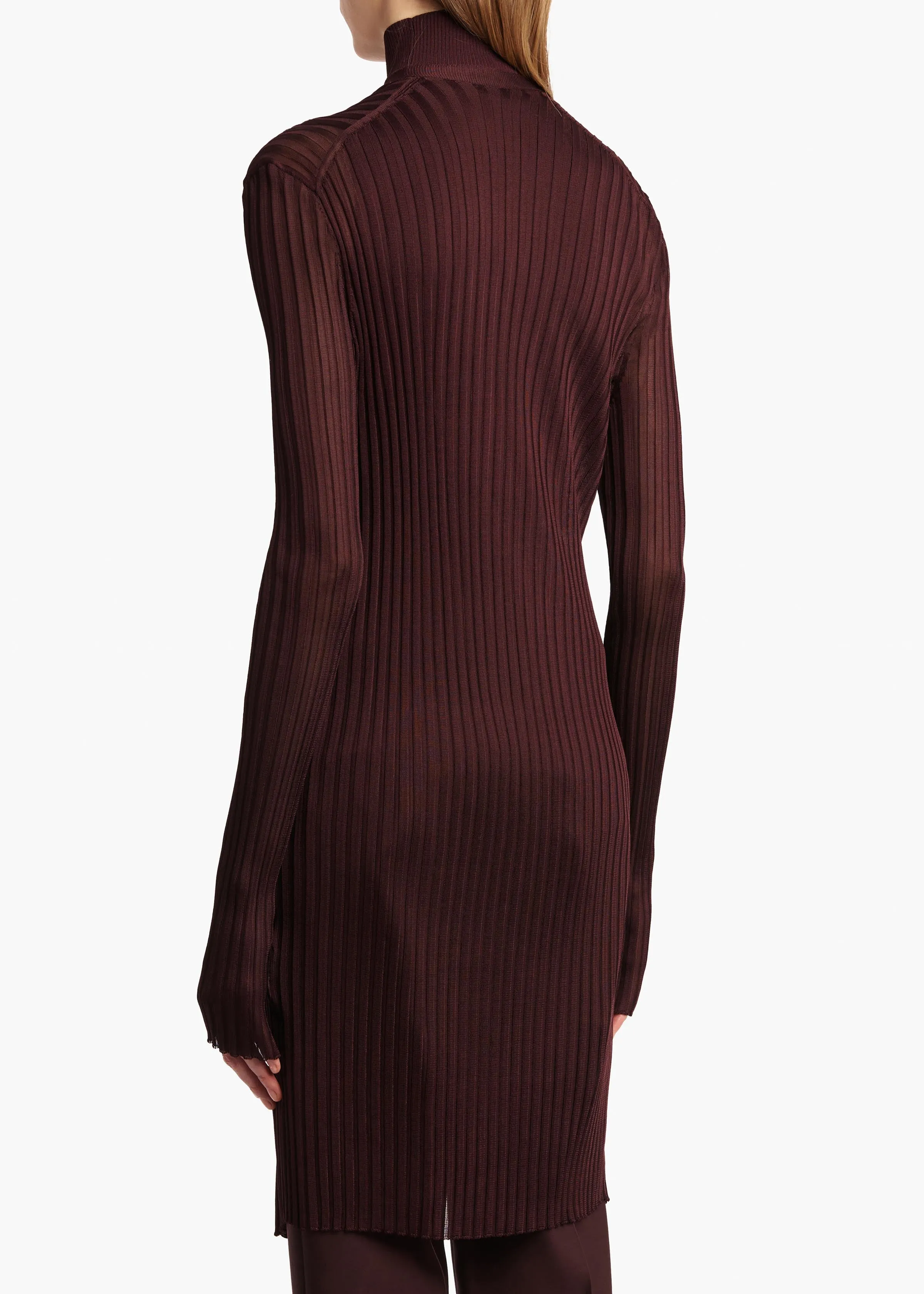 Ramon Cardigan in Almandine sold by KHAITE product image thumbnail 4