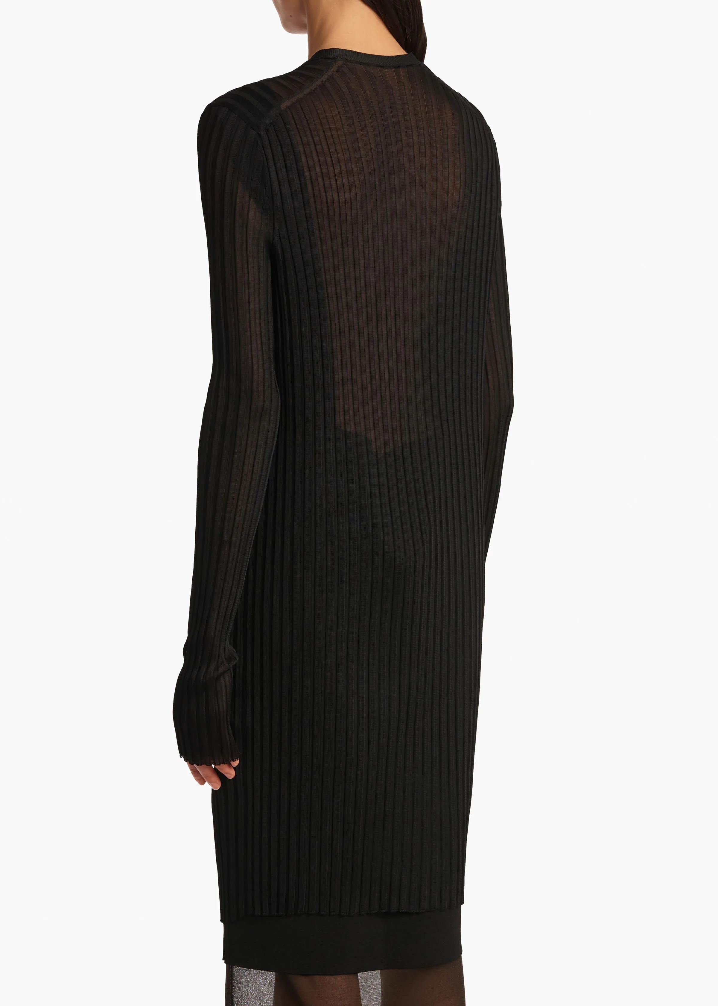 Ramon Cardigan in Black sold by KHAITE product image thumbnail 4