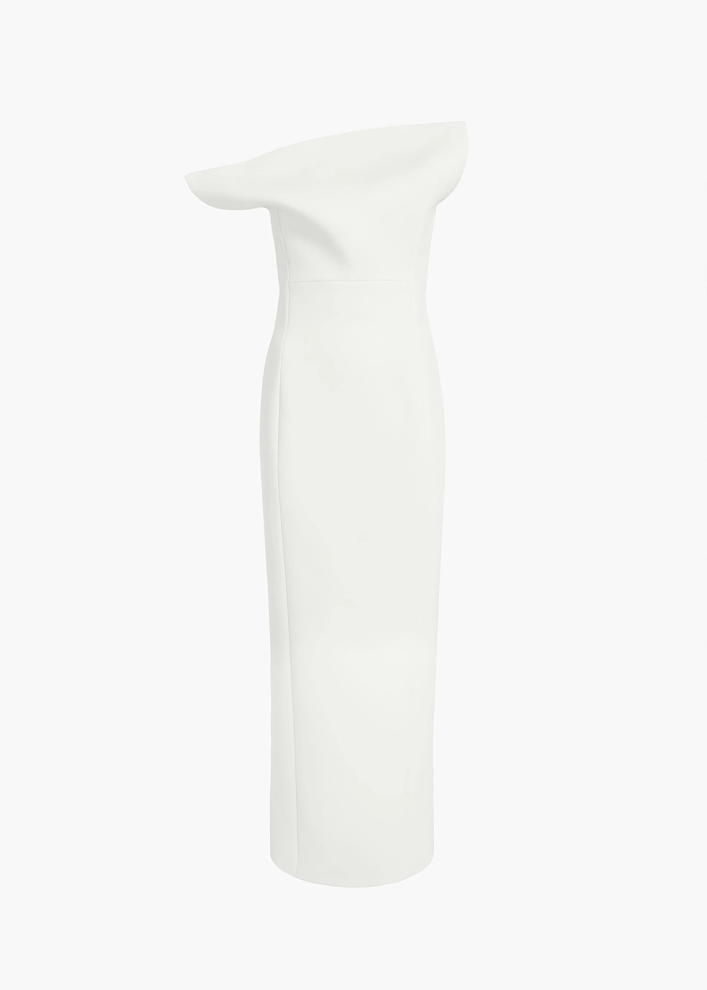 Cato Dress in Chalk sold by KHAITE