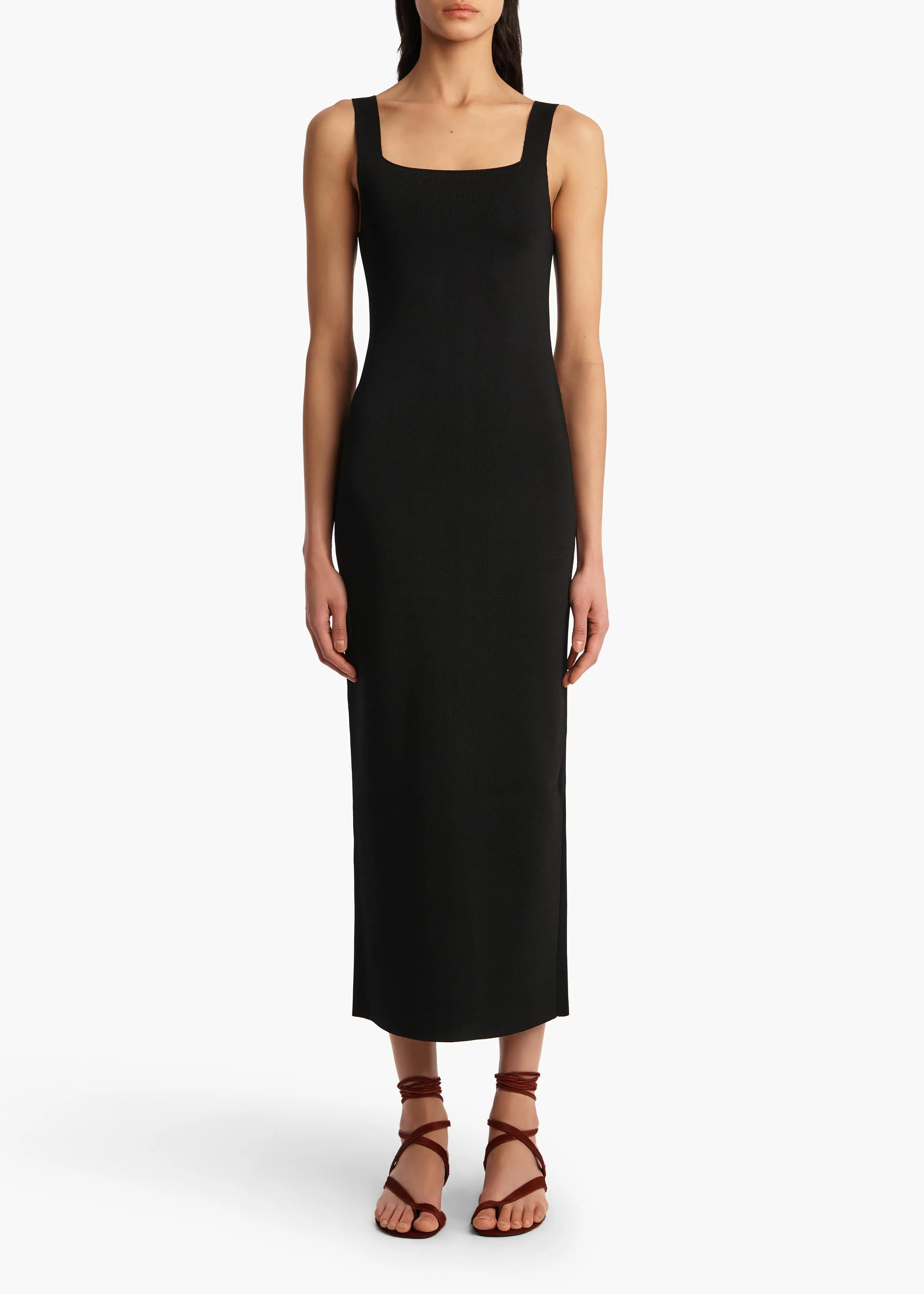 Dixi Dress in Black sold by KHAITE product image thumbnail 3