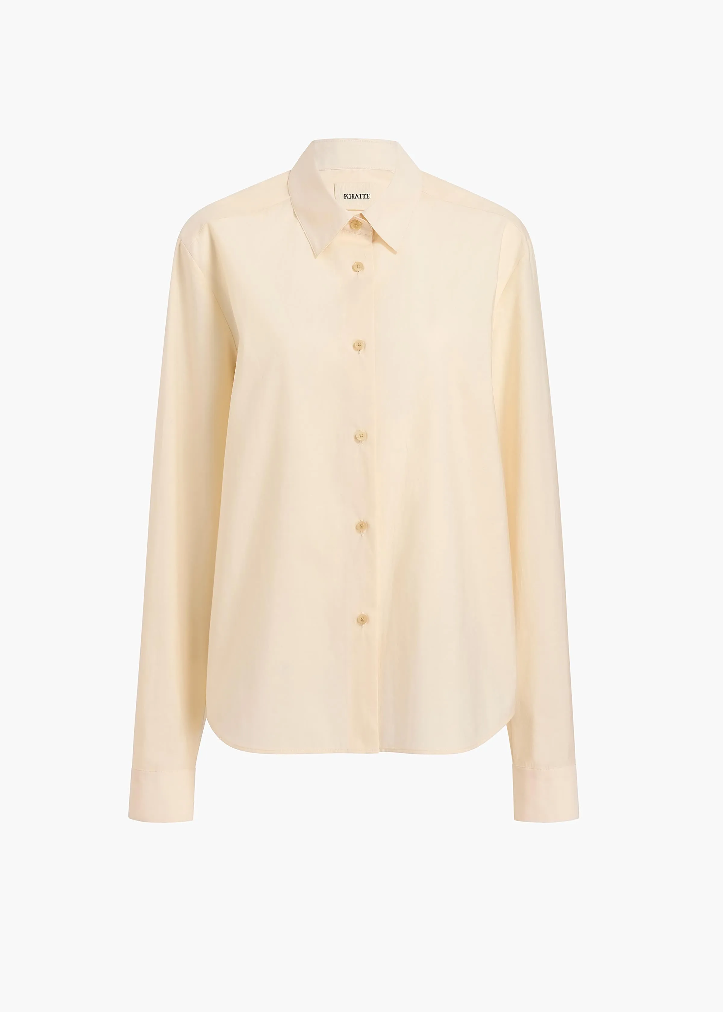 Argo Top in Bone sold by KHAITE