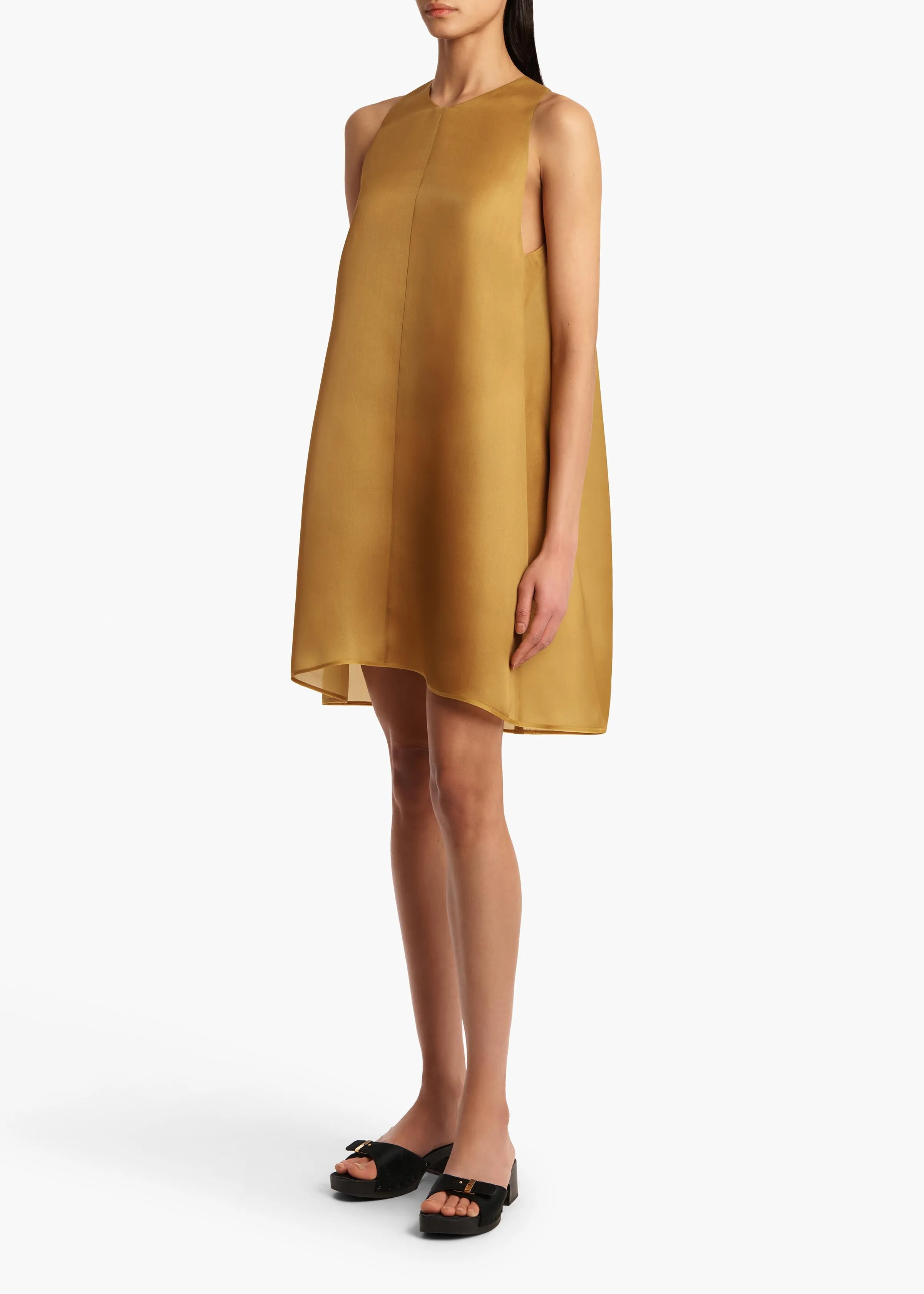 Clay Dress in Dijon sold by KHAITE product image thumbnail 2