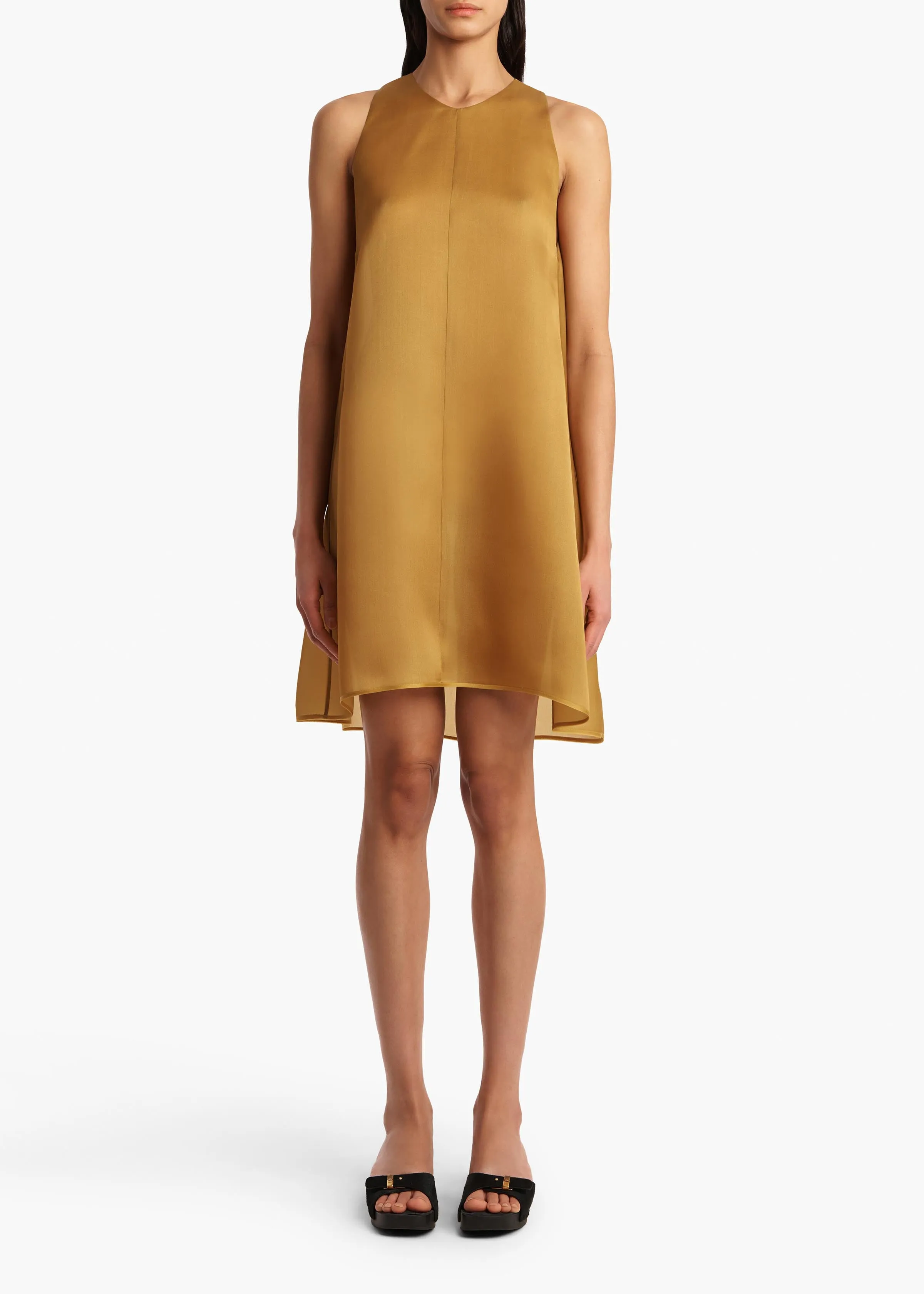 Clay Dress in Dijon sold by KHAITE product image thumbnail 3