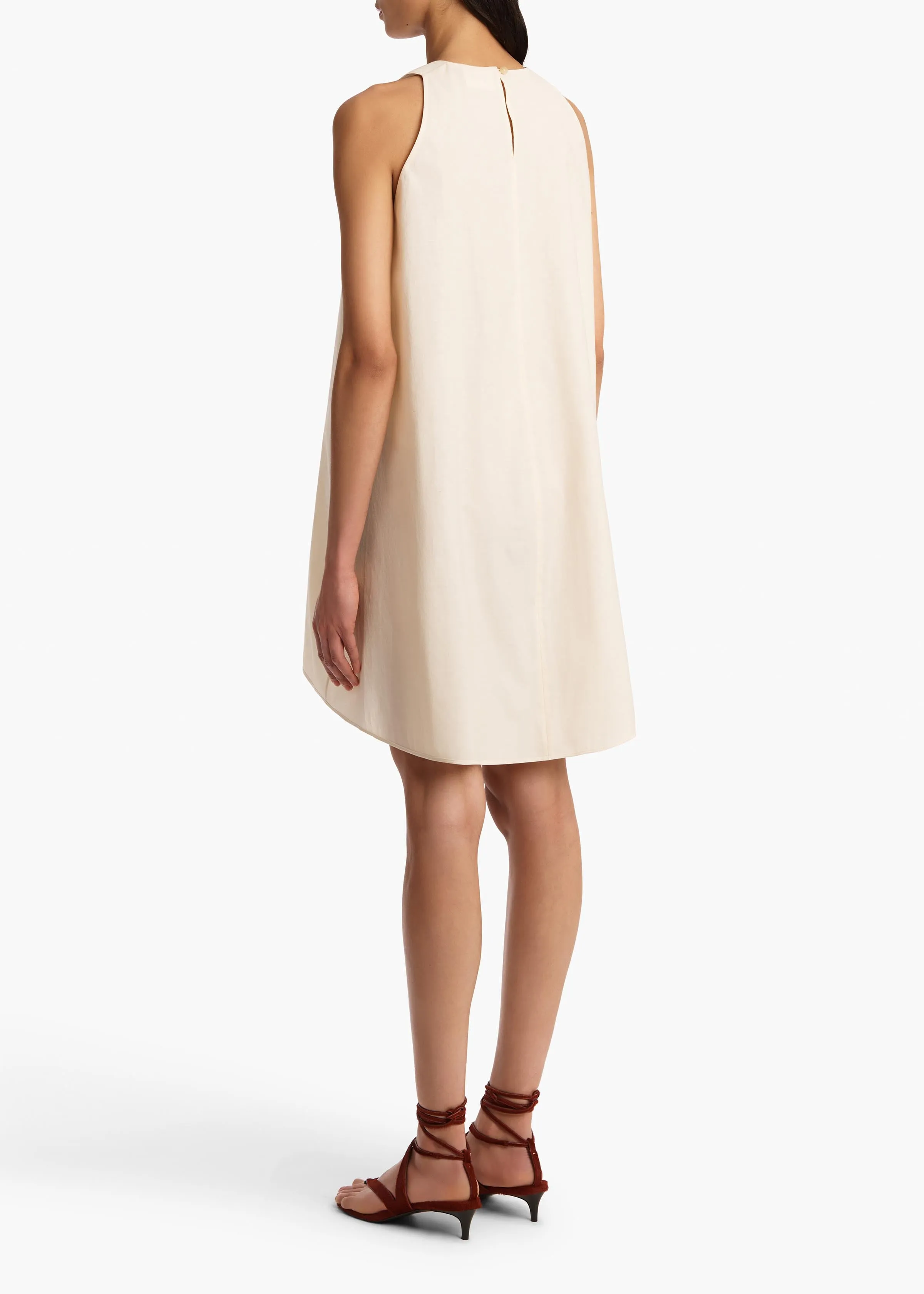 Clay Dress in Bone sold by KHAITE product image thumbnail 4