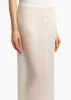 Lalisa Skirt in Chalk sold by KHAITE
