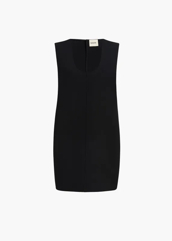 Nyona Dress in Black made by KHAITE
