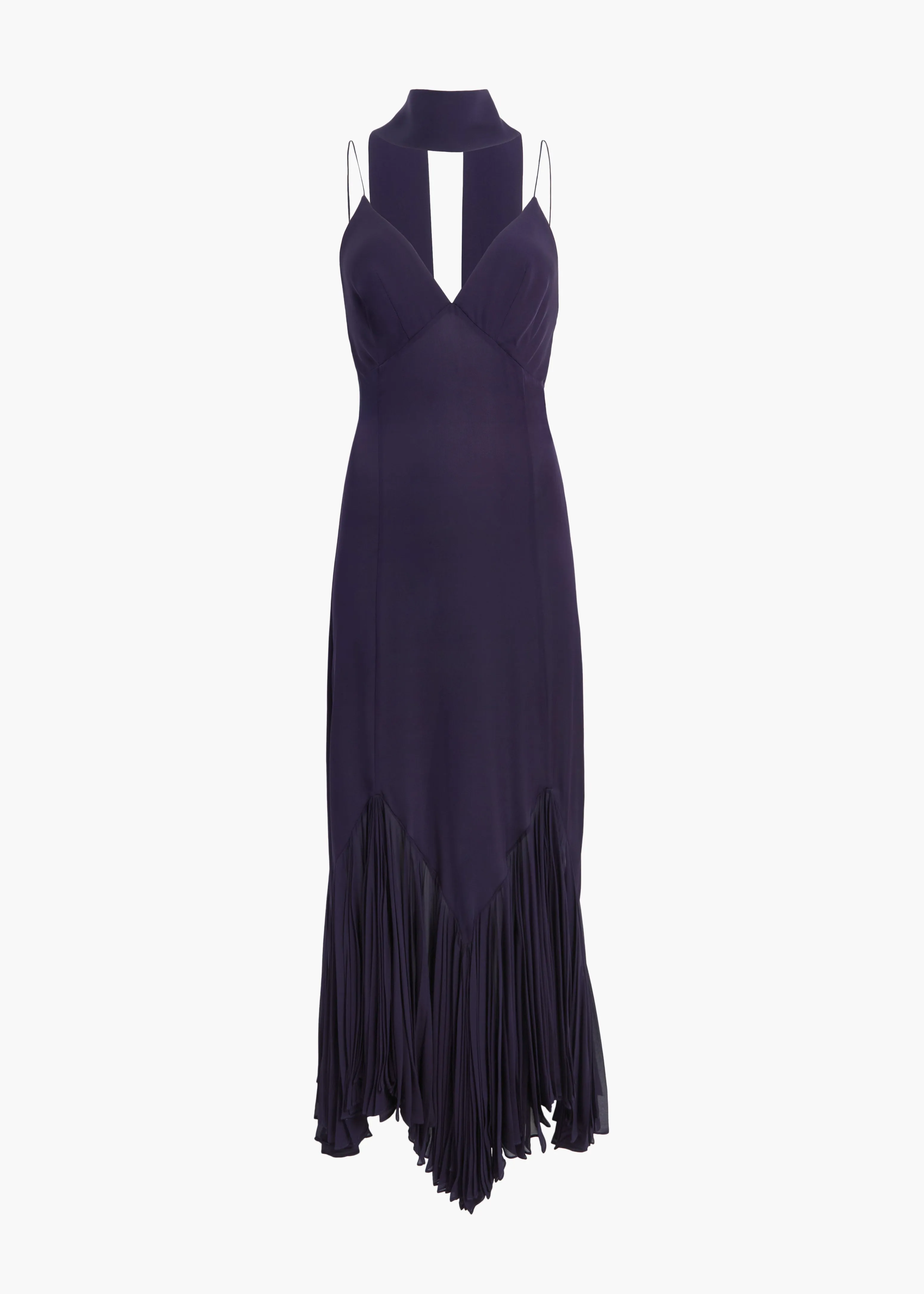 Candita Dress in Amethyst sold by KHAITE