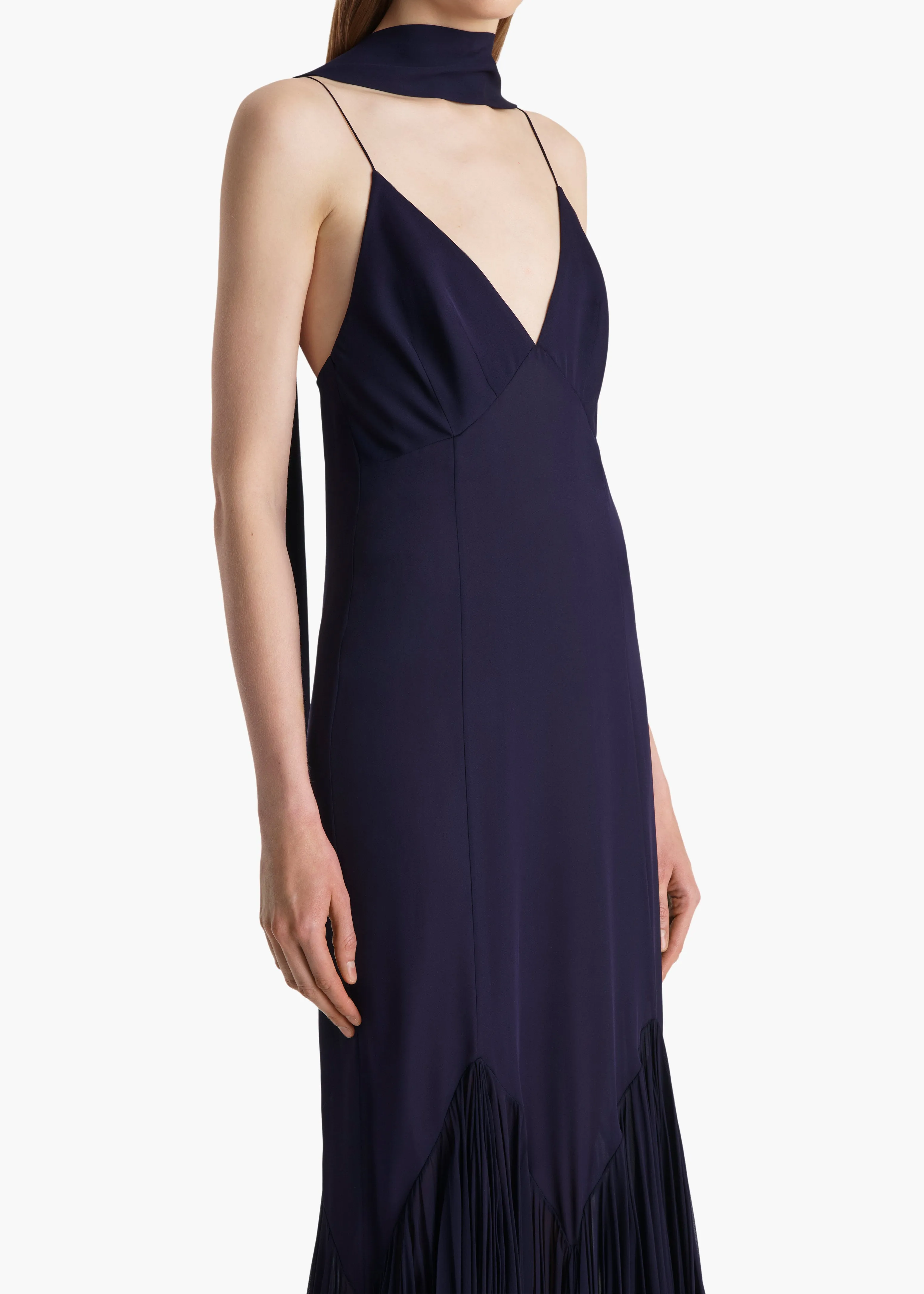 Candita Dress in Amethyst sold by KHAITE product image thumbnail 5