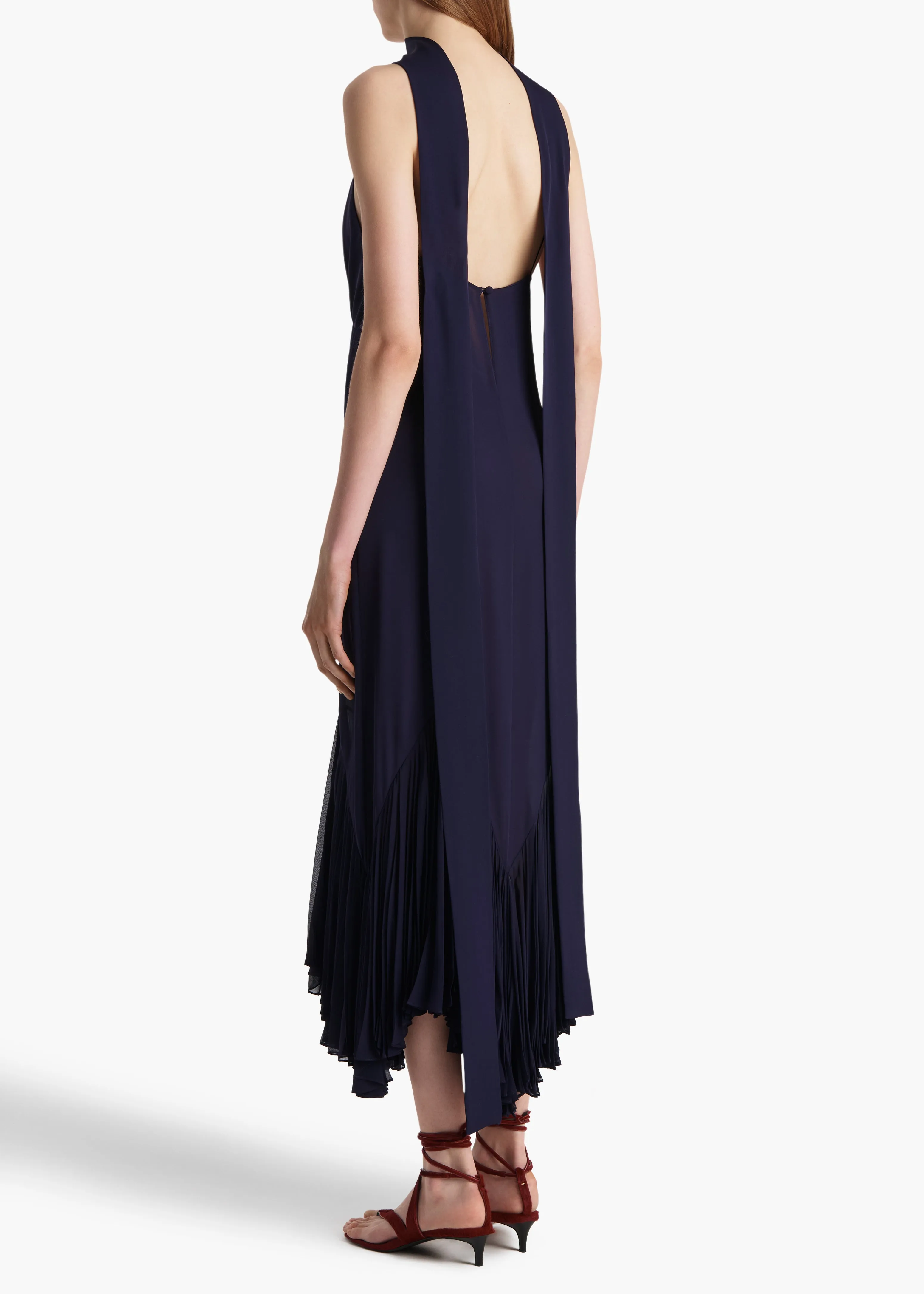 Candita Dress in Amethyst sold by KHAITE product image thumbnail 4