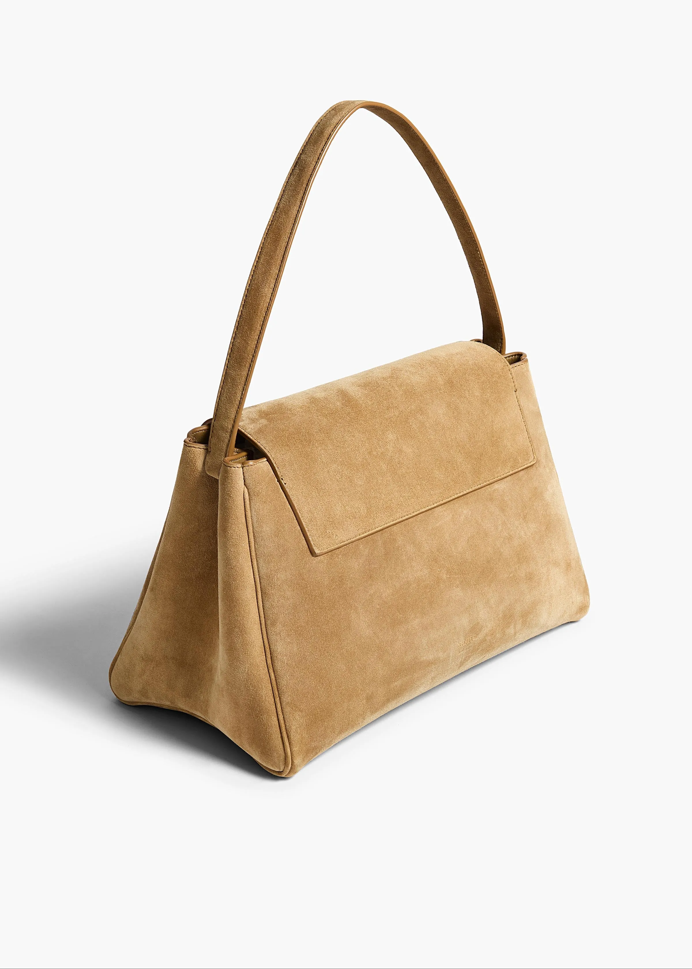 Audrey Top Handle Bag in Mud Suede sold by KHAITE product image thumbnail 2