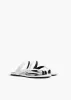 Aimee Flat Sandal in Optic White Leather sold by KHAITE