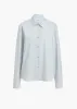Argo Top in Ice Blue sold by KHAITE