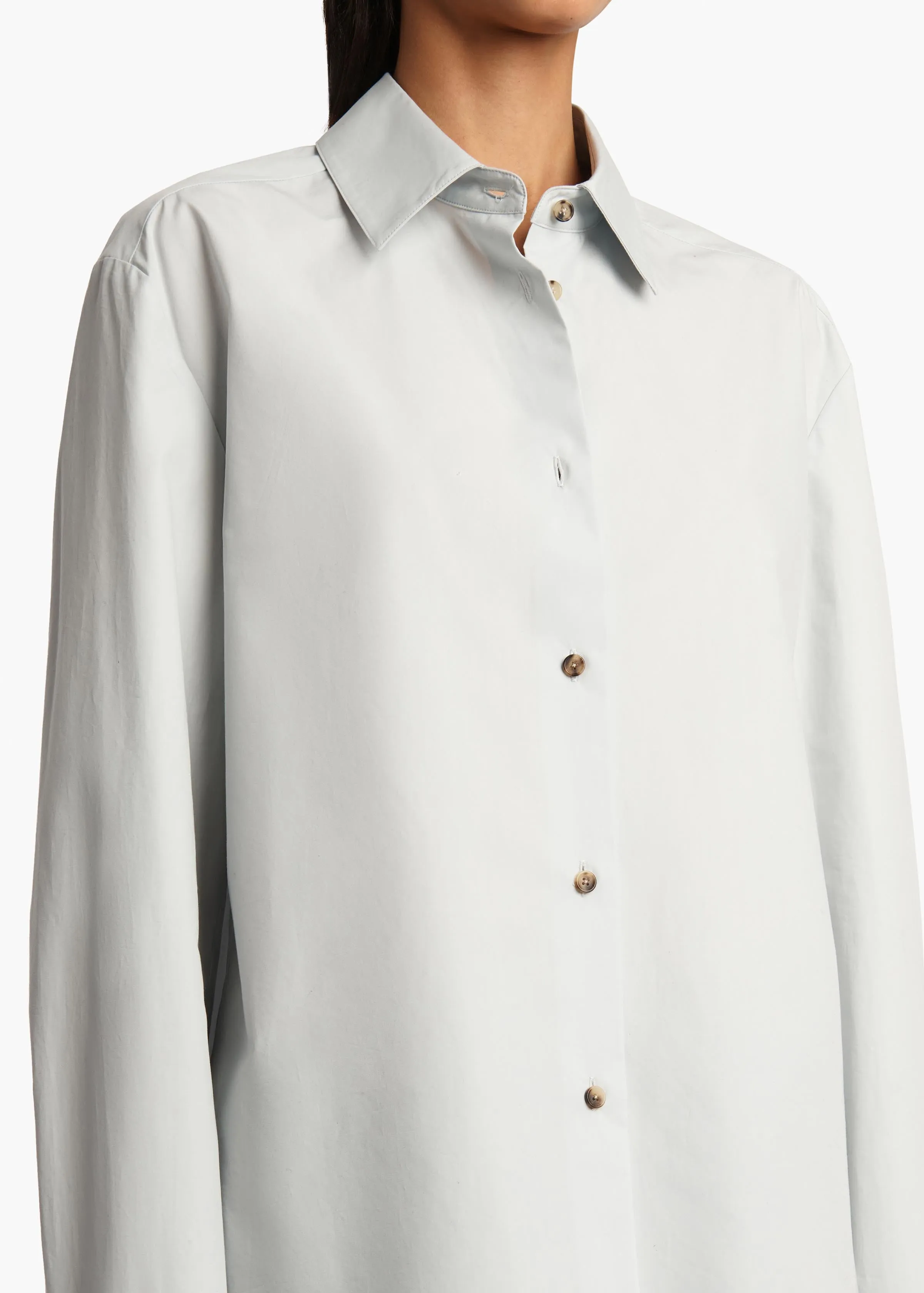 Argo Top in Ice Blue sold by KHAITE product image thumbnail 5