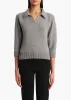 Herve Sweater in Fog sold by KHAITE