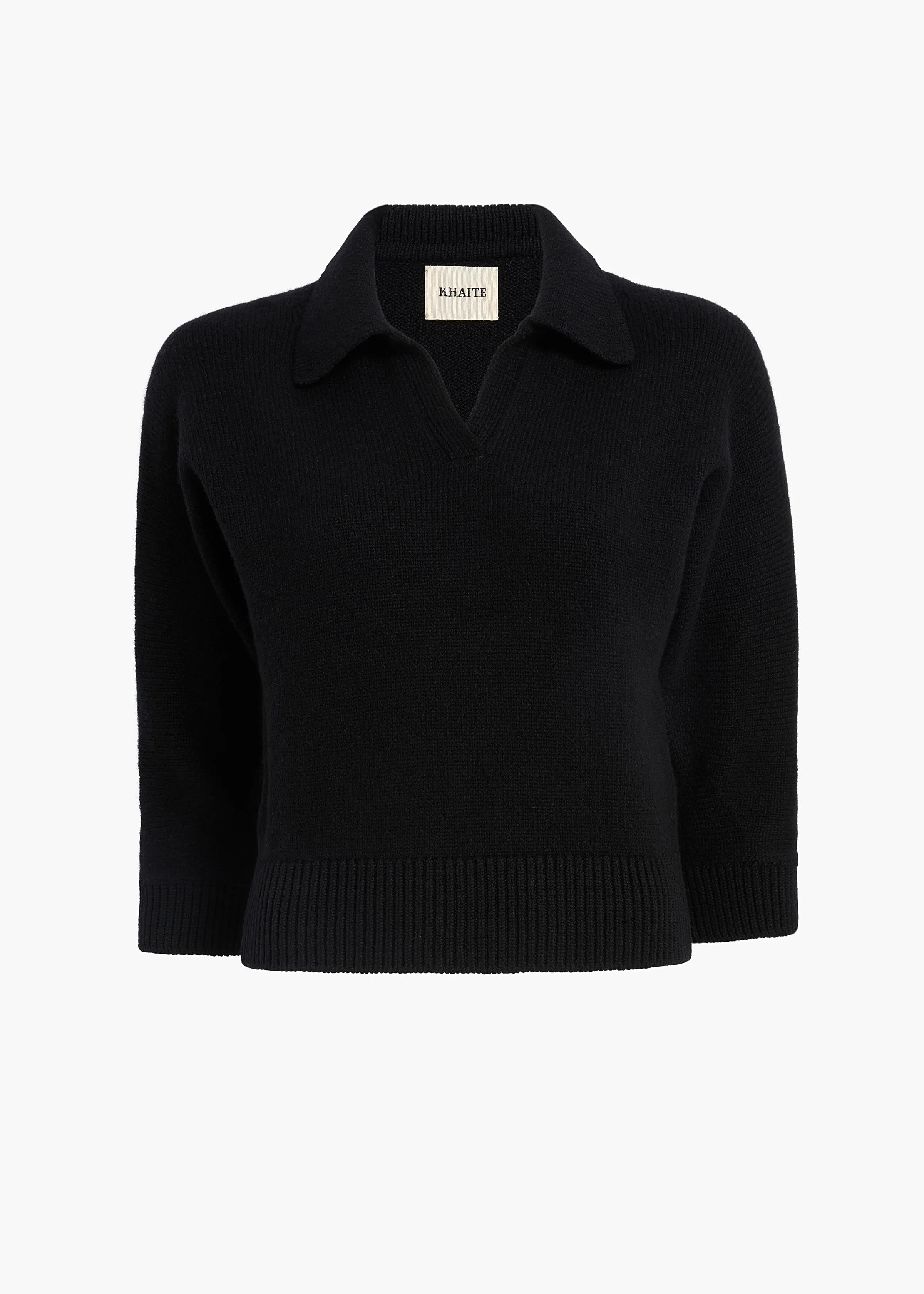 Herve Sweater in Black sold by KHAITE