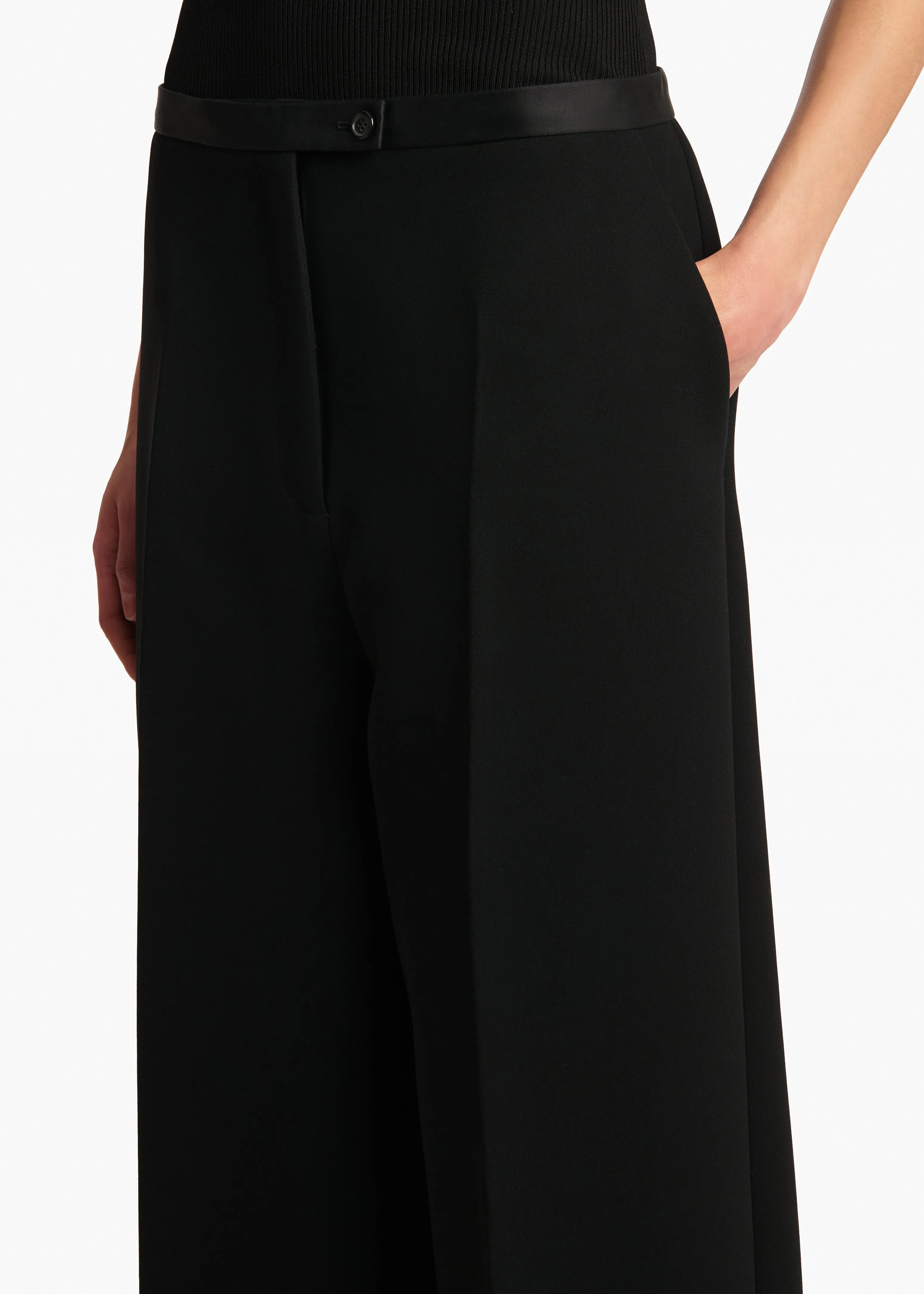 Marcus Pant in Black sold by KHAITE product image thumbnail 5