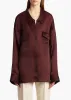 Matteo Top in Almandine sold by KHAITE